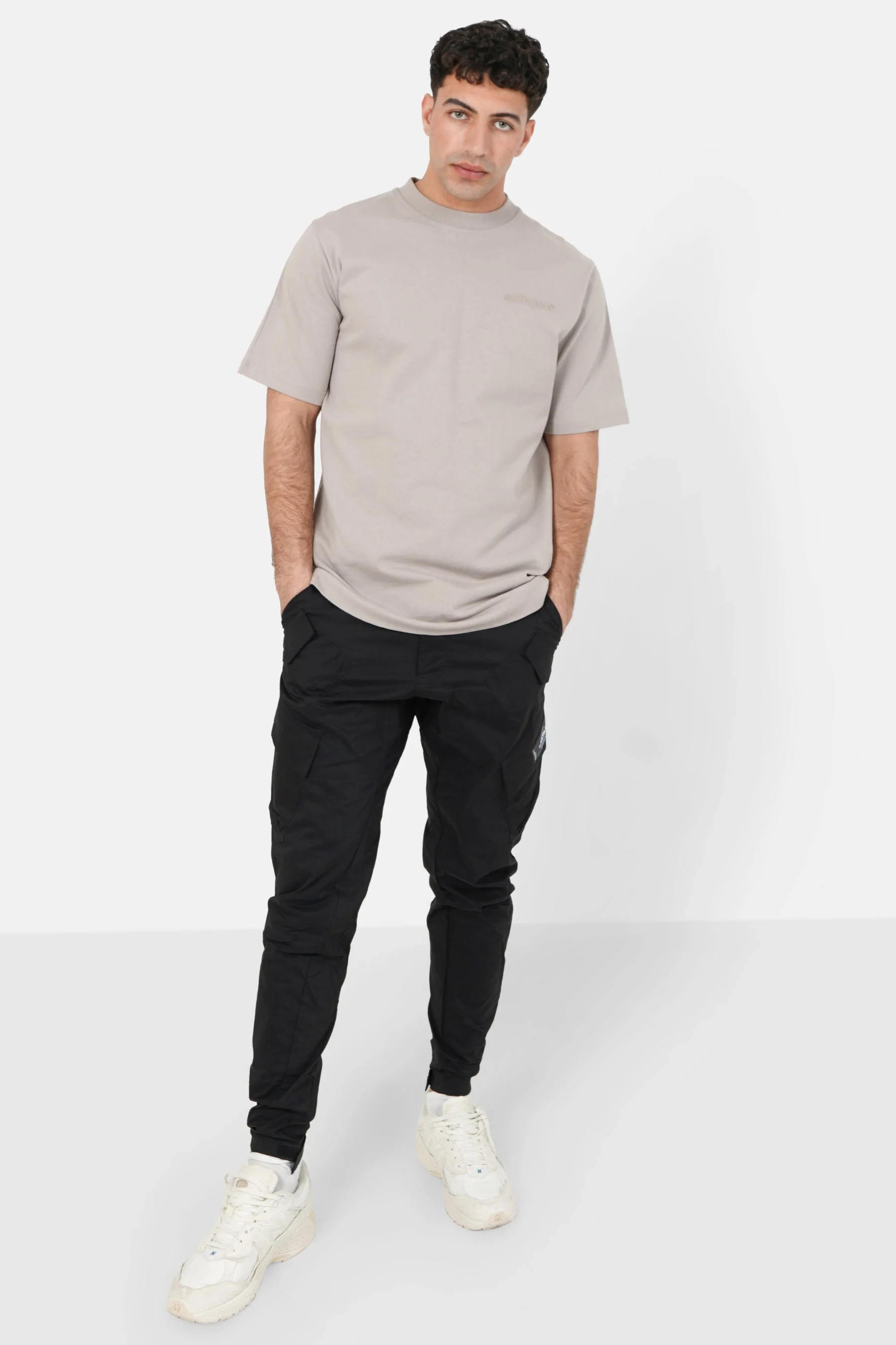 Pantalon cargo léger Noir - Image 2