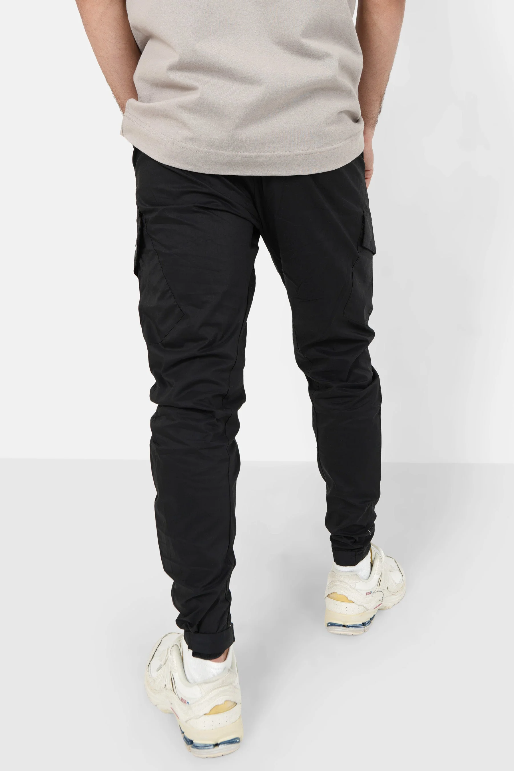 Pantalon cargo léger Noir - Image 5
