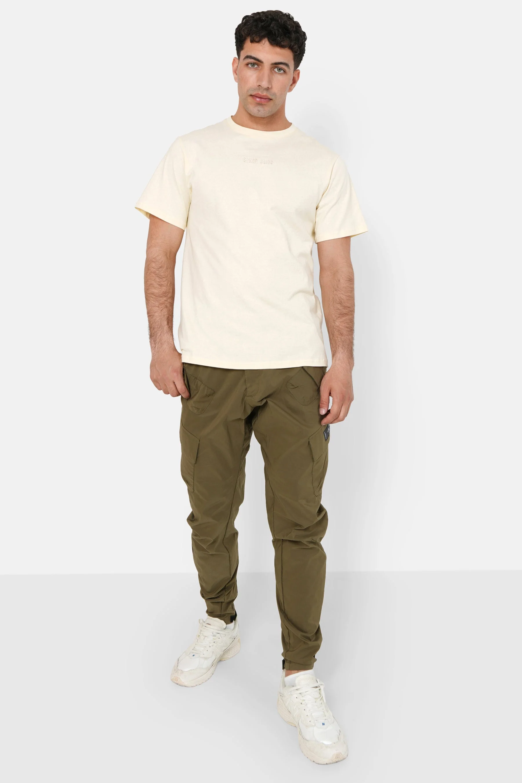 Pantalon cargo léger Vert kaki - Image 2