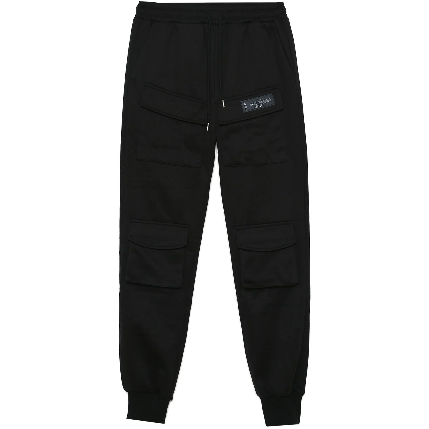 Jogging poches cargo noir - Image 6