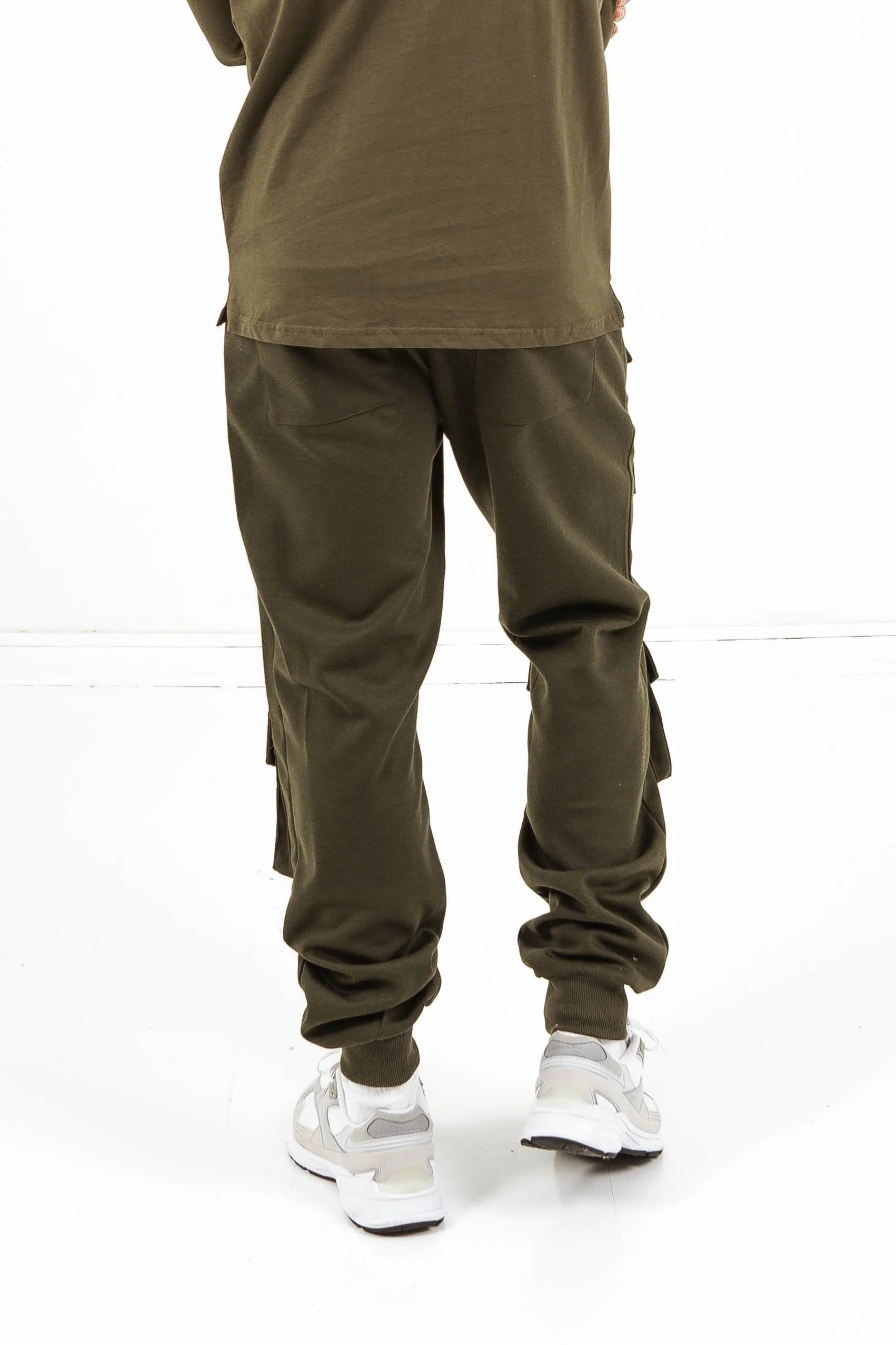 Jogging poches cargo kaki - Image 5