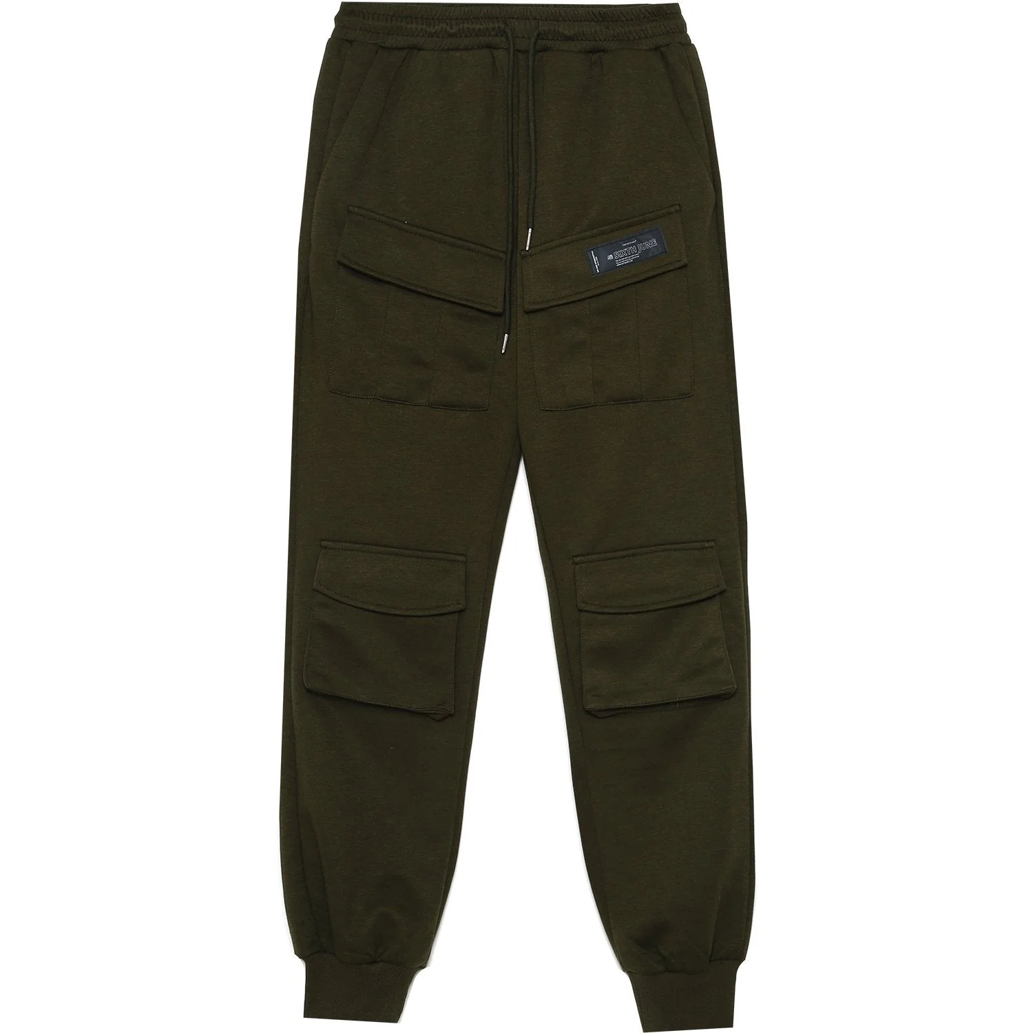 Jogging poches cargo kaki - Image 6