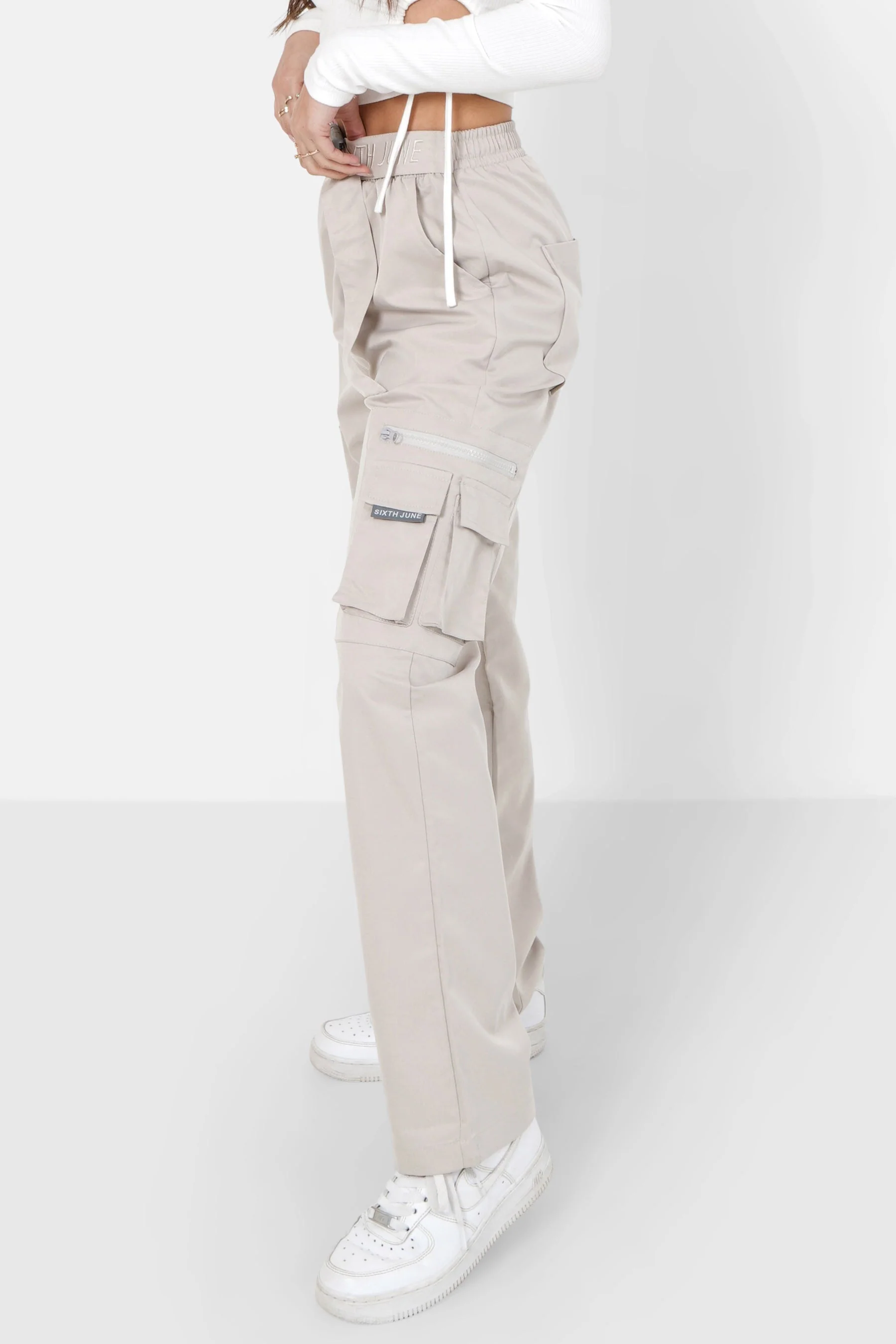 Cargo tactique ceinture Gris clair - Image 4