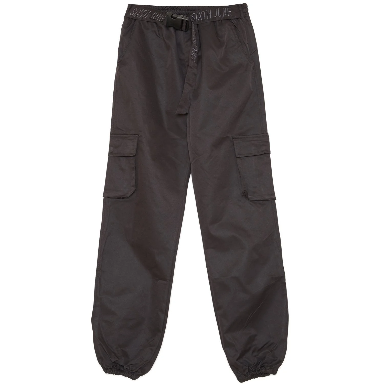 Pantalon cargo ceinture noir - Image 6