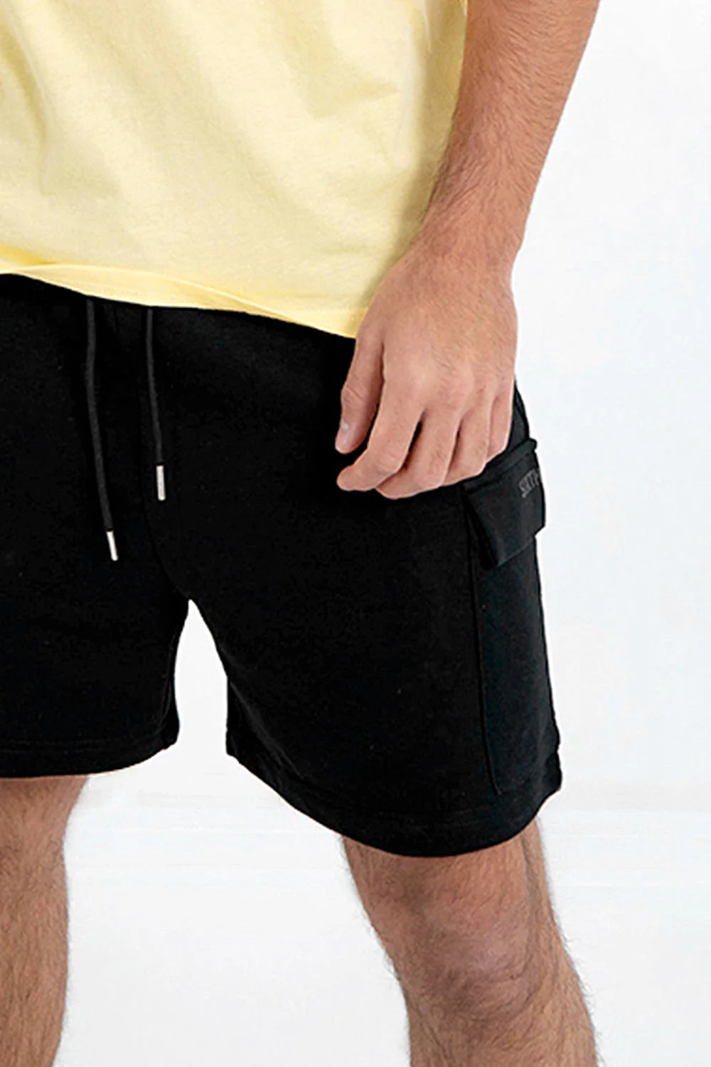 Short poches cargo Noir - Image 3
