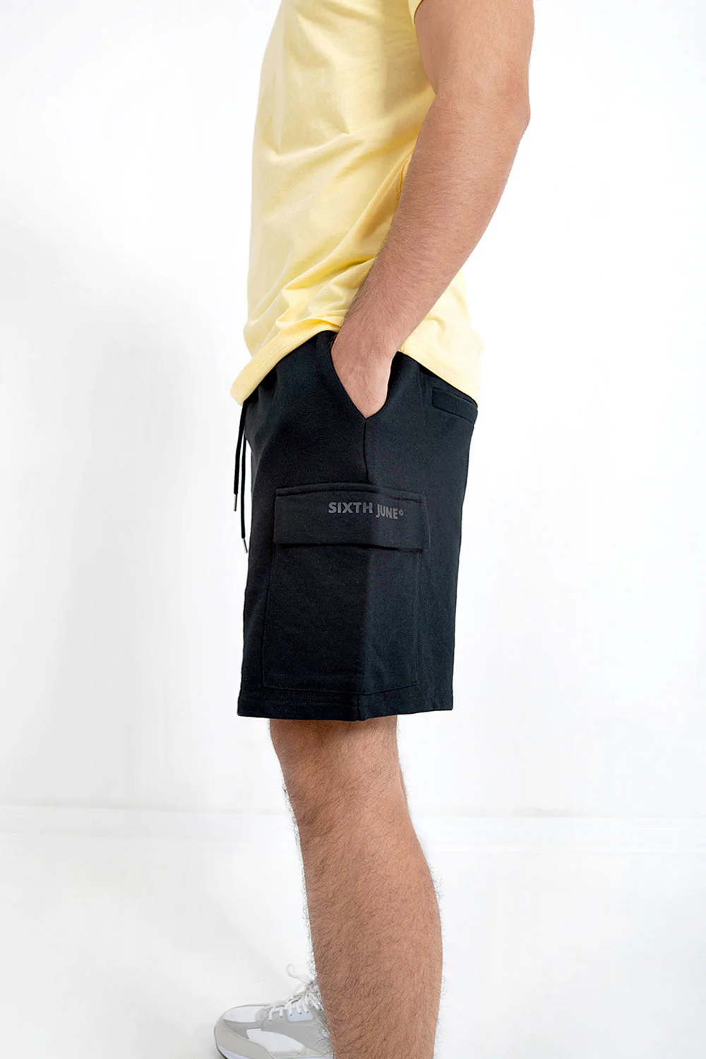 Short poches cargo Noir - Image 4