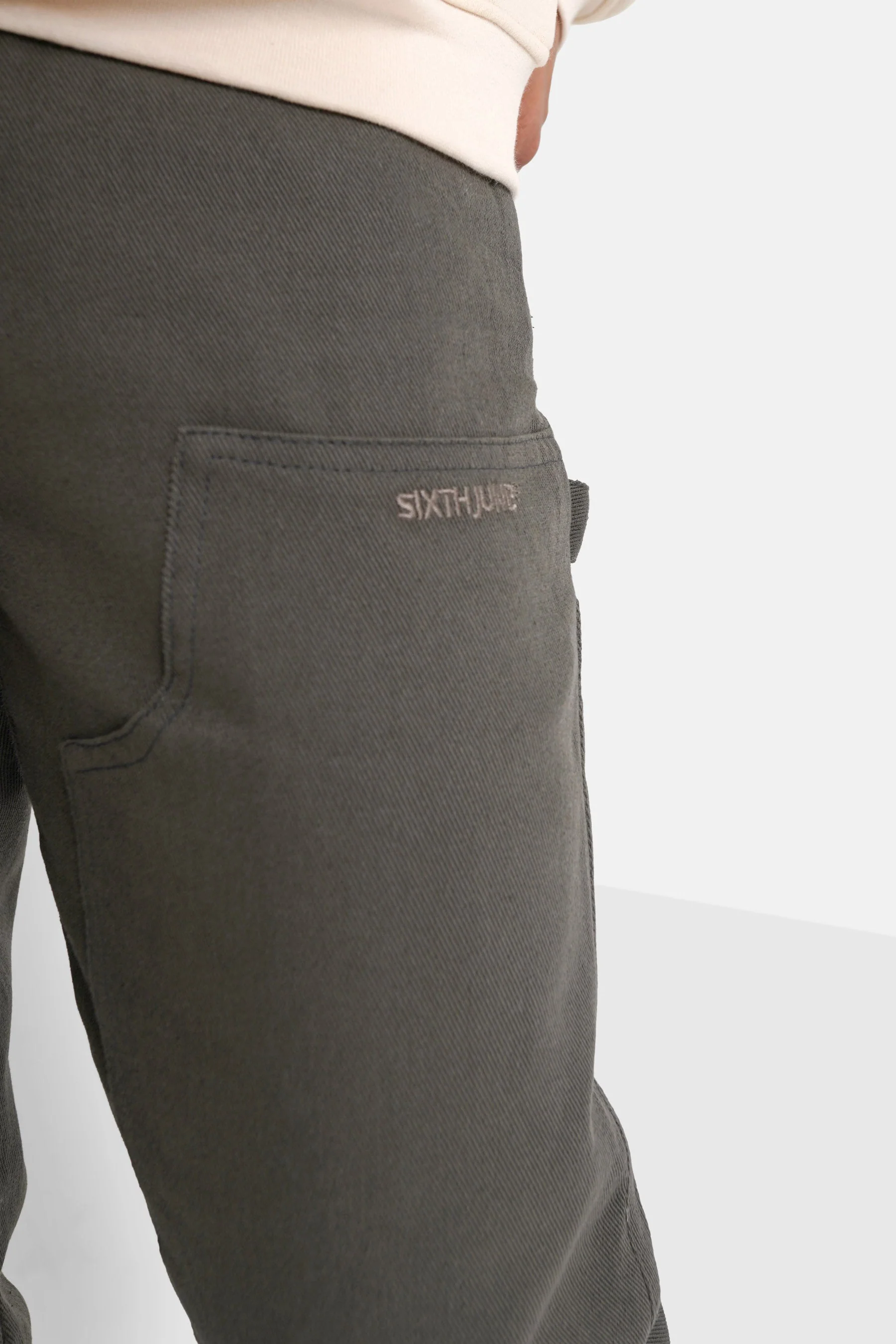 Pantalon carpenter poches Gris foncé - Image 4