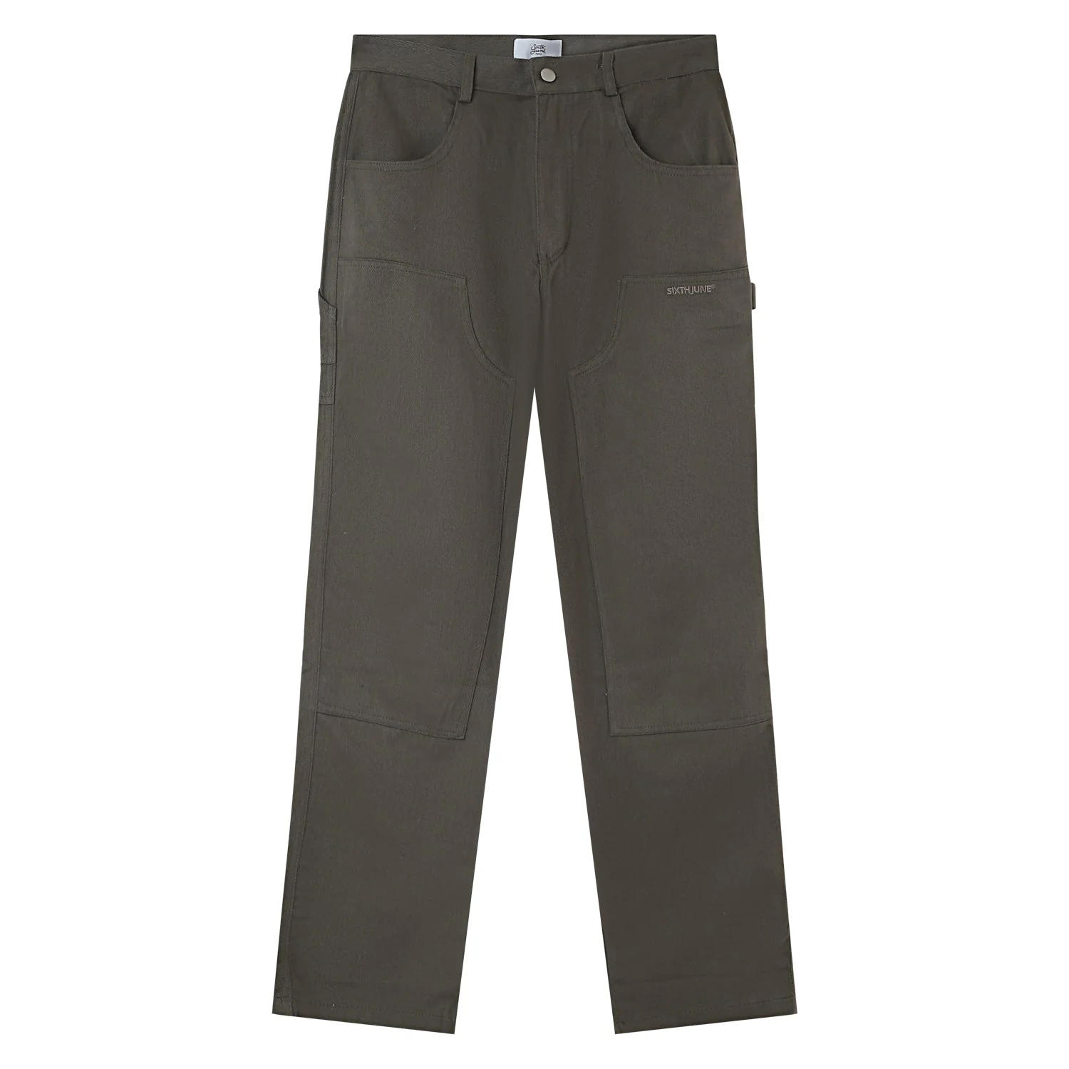Pantalon carpenter poches Gris foncé - Image 6