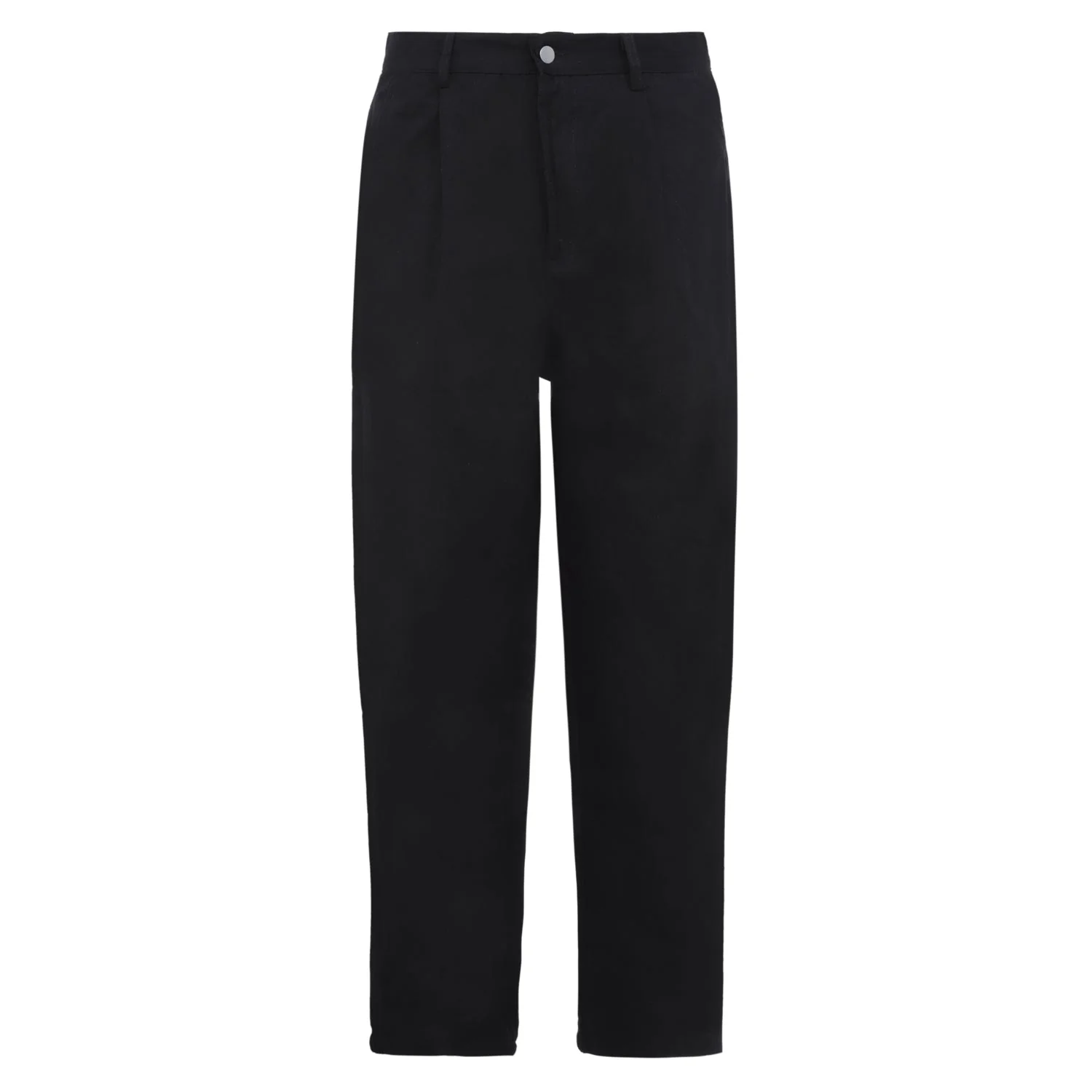 Pantalon uni carrot Noir - Image 6