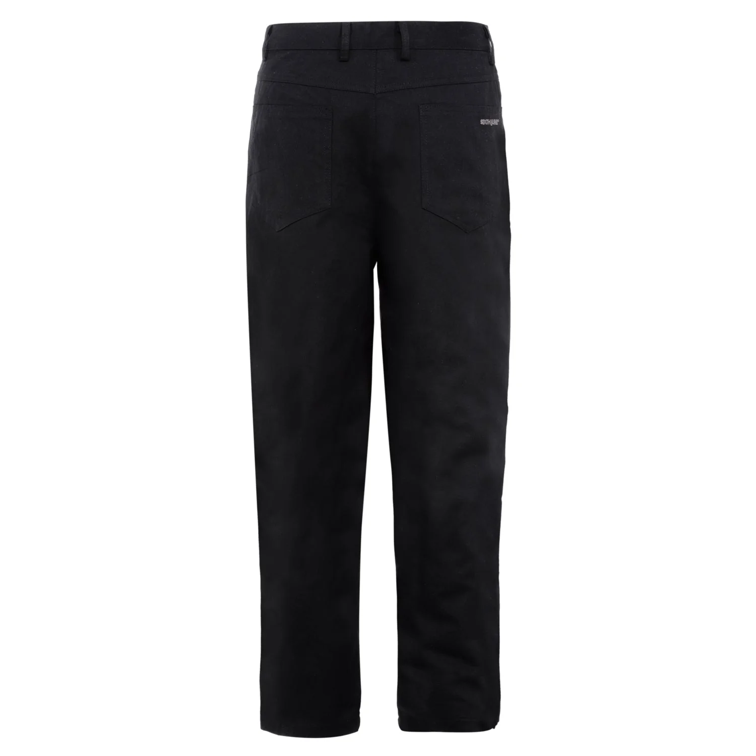 Pantalon uni carrot Noir - Image 7