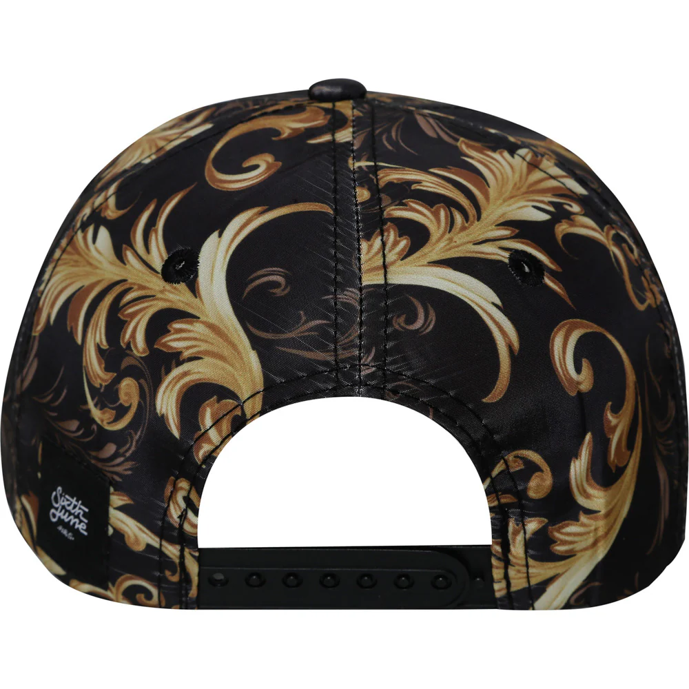 Casquette baroque or gris noir - Image 7