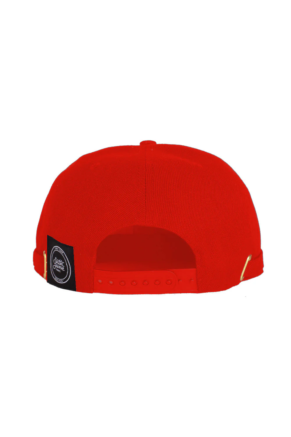 Casquette boucle dorée Sixth June rouge 1406 - Image 2