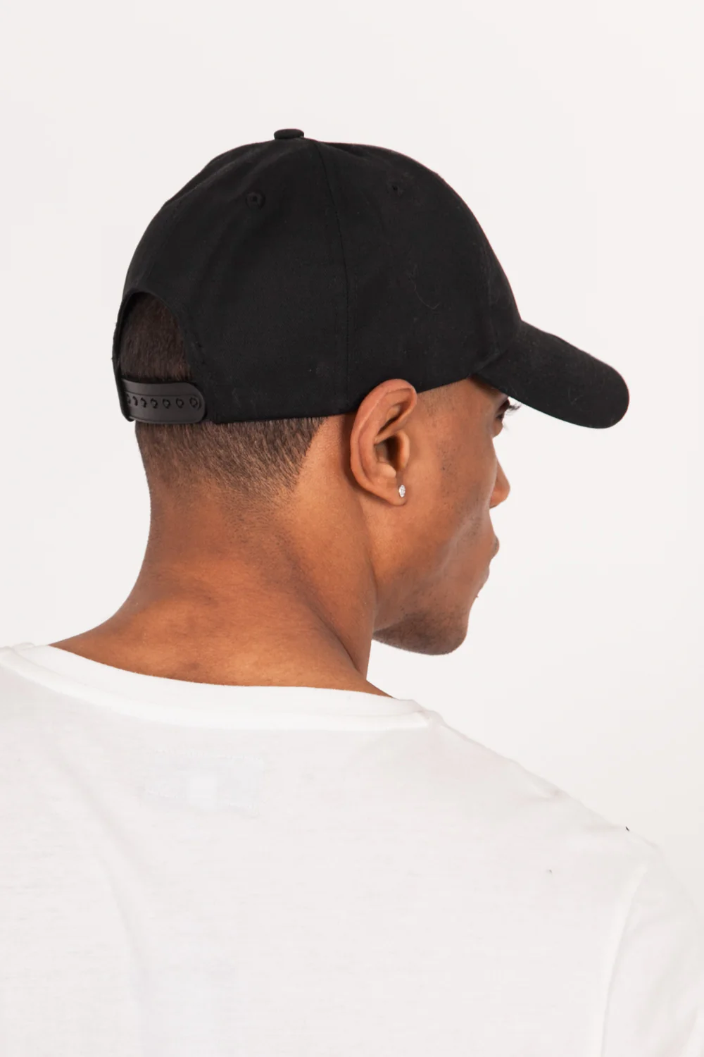 Casquette boucles visières noir - Image 4