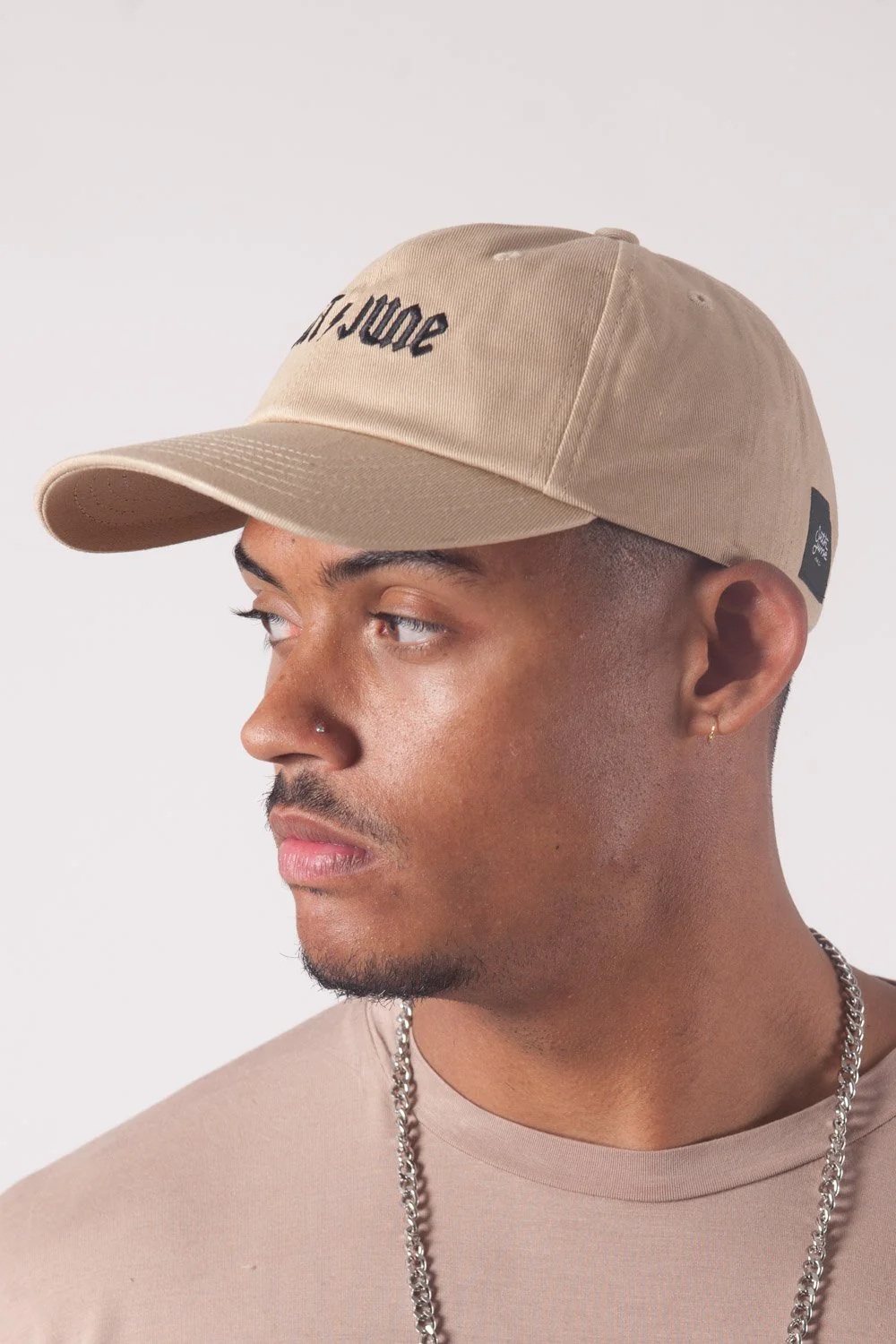 Casquette brodé SXT JUNE beige - Image 2