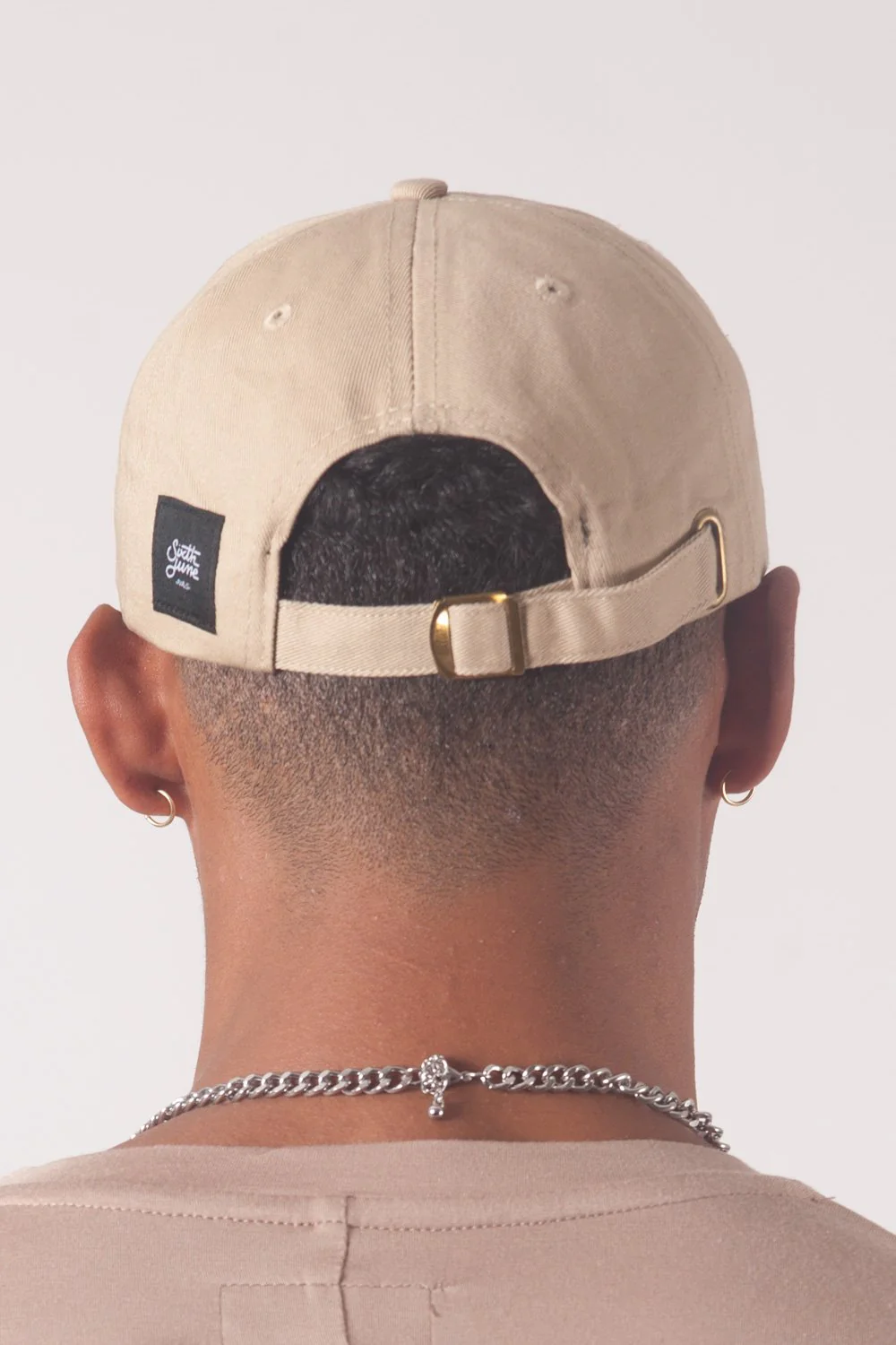 Casquette brodé SXT JUNE beige - Image 3