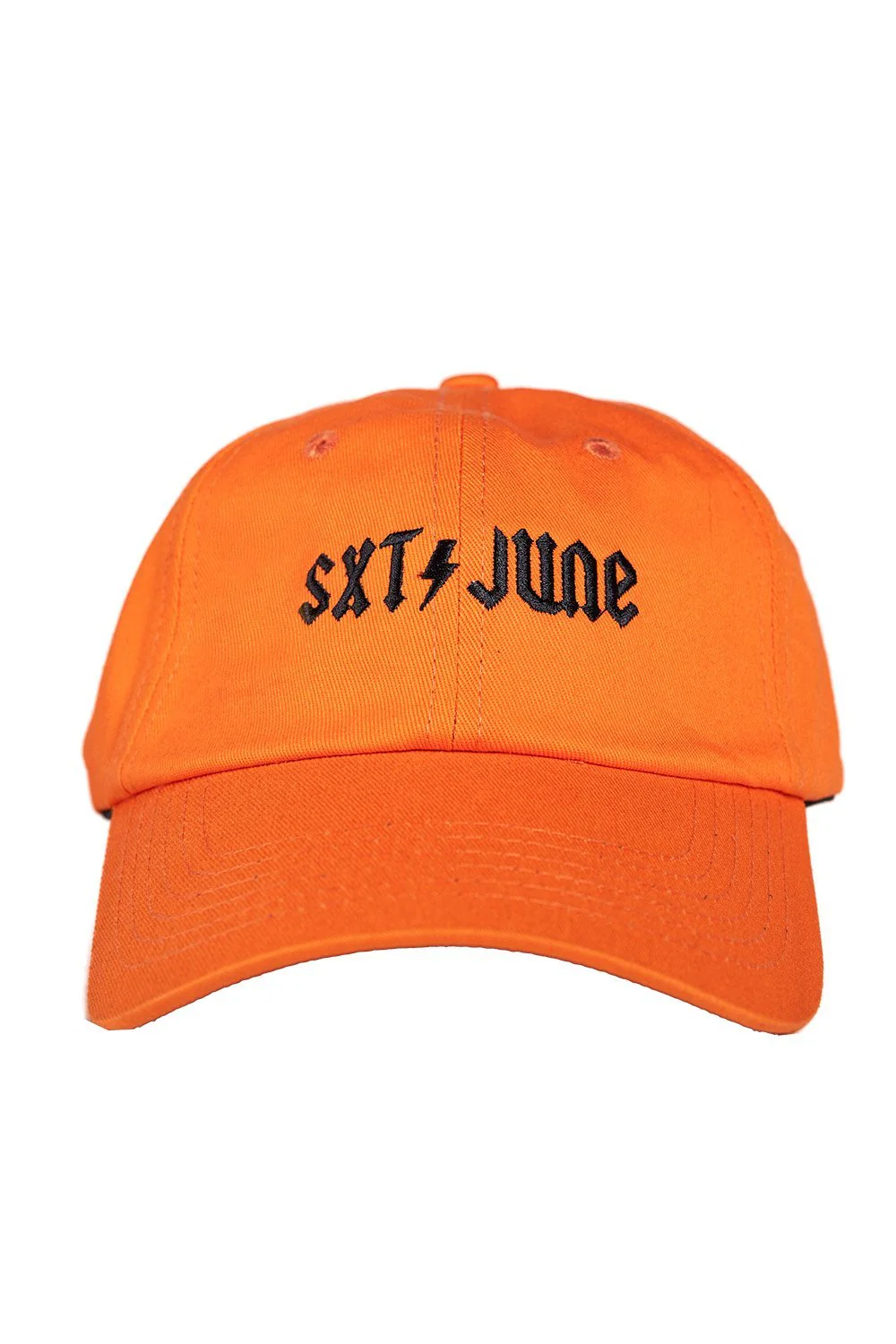Casquette brodé SXT JUNE orange - Image 4