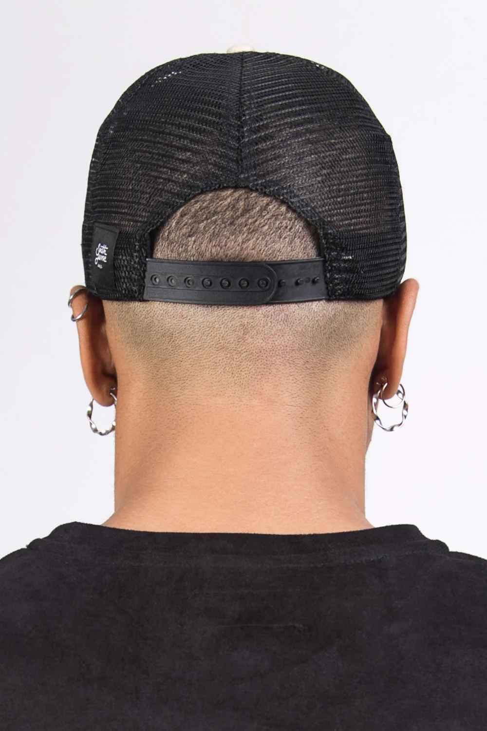 Casquette brodée signature beige - Image 5