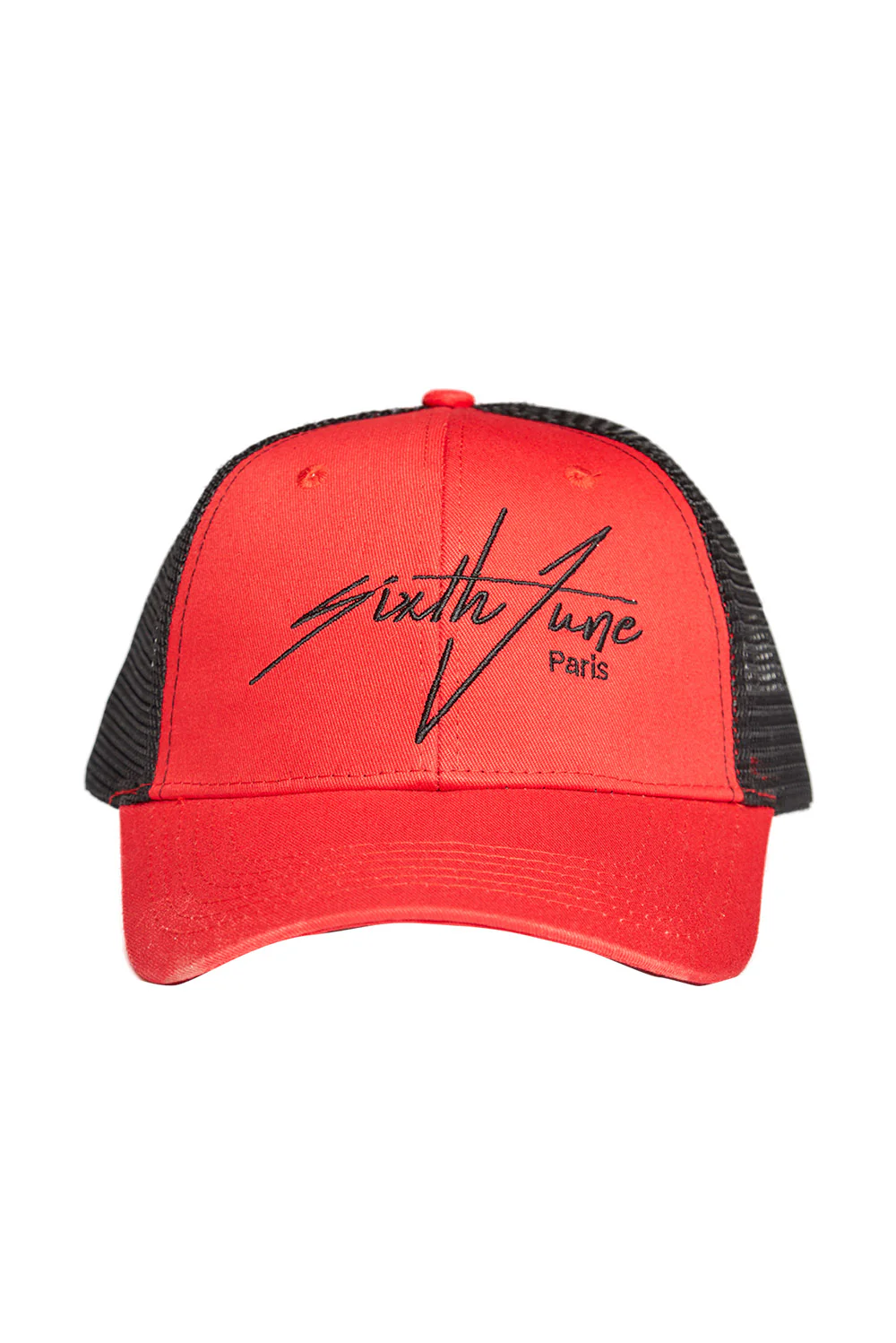Casquette brodée signature rouge - Image 6