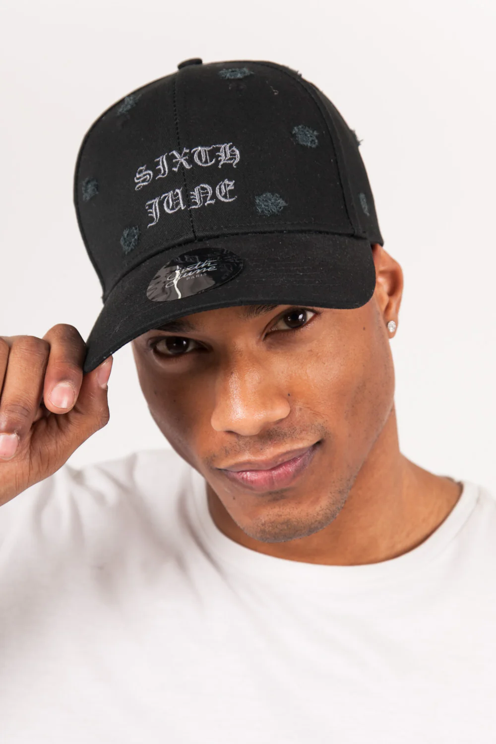Casquette destroy Sixth June gothique noir M2426FCA - Image 2