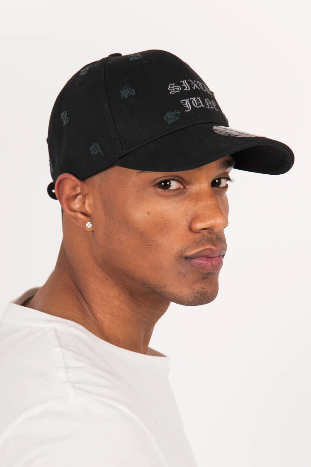 Casquette destroy Sixth June gothique noir M2426FCA - Image 3