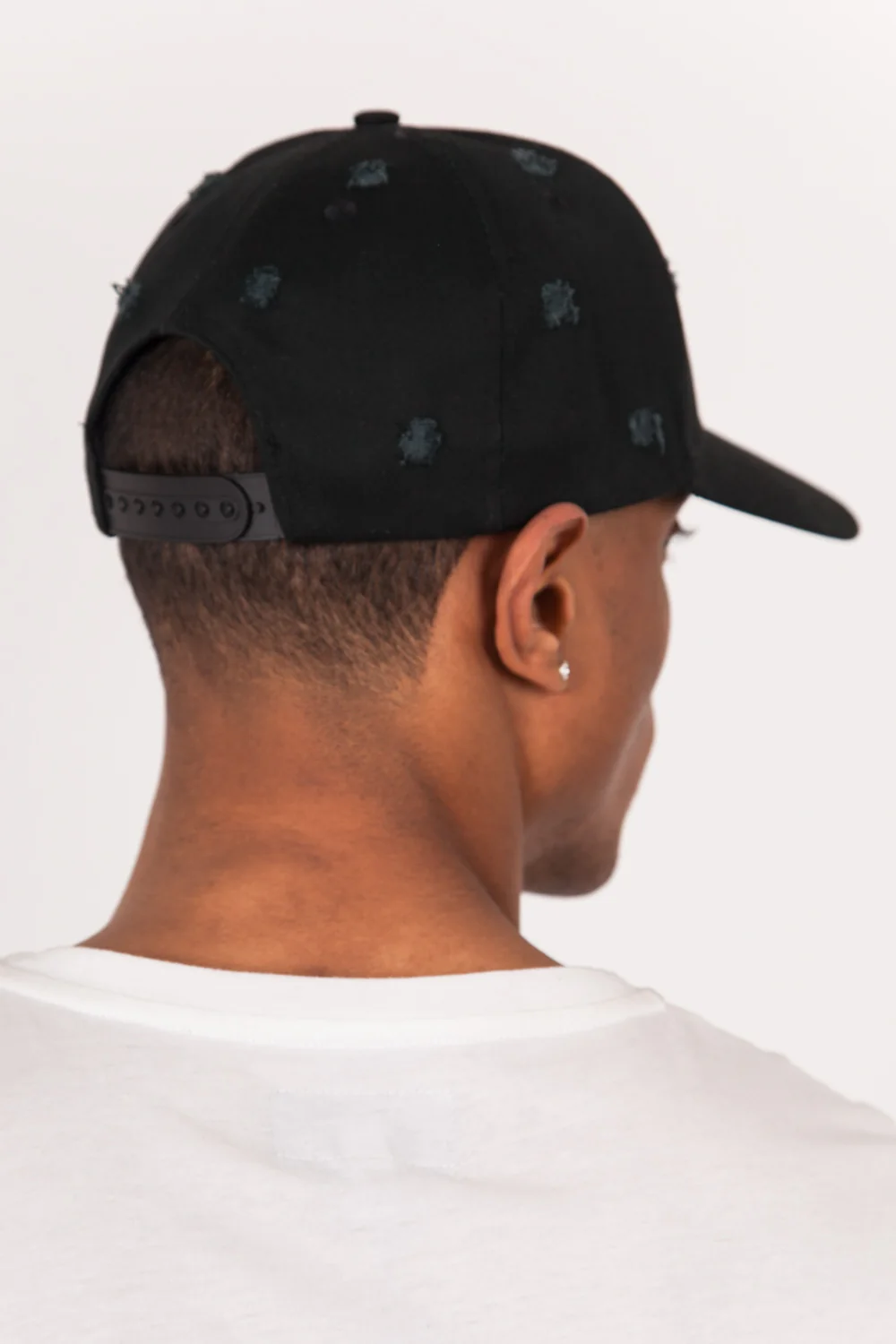 Casquette destroy Sixth June gothique noir M2426FCA - Image 4