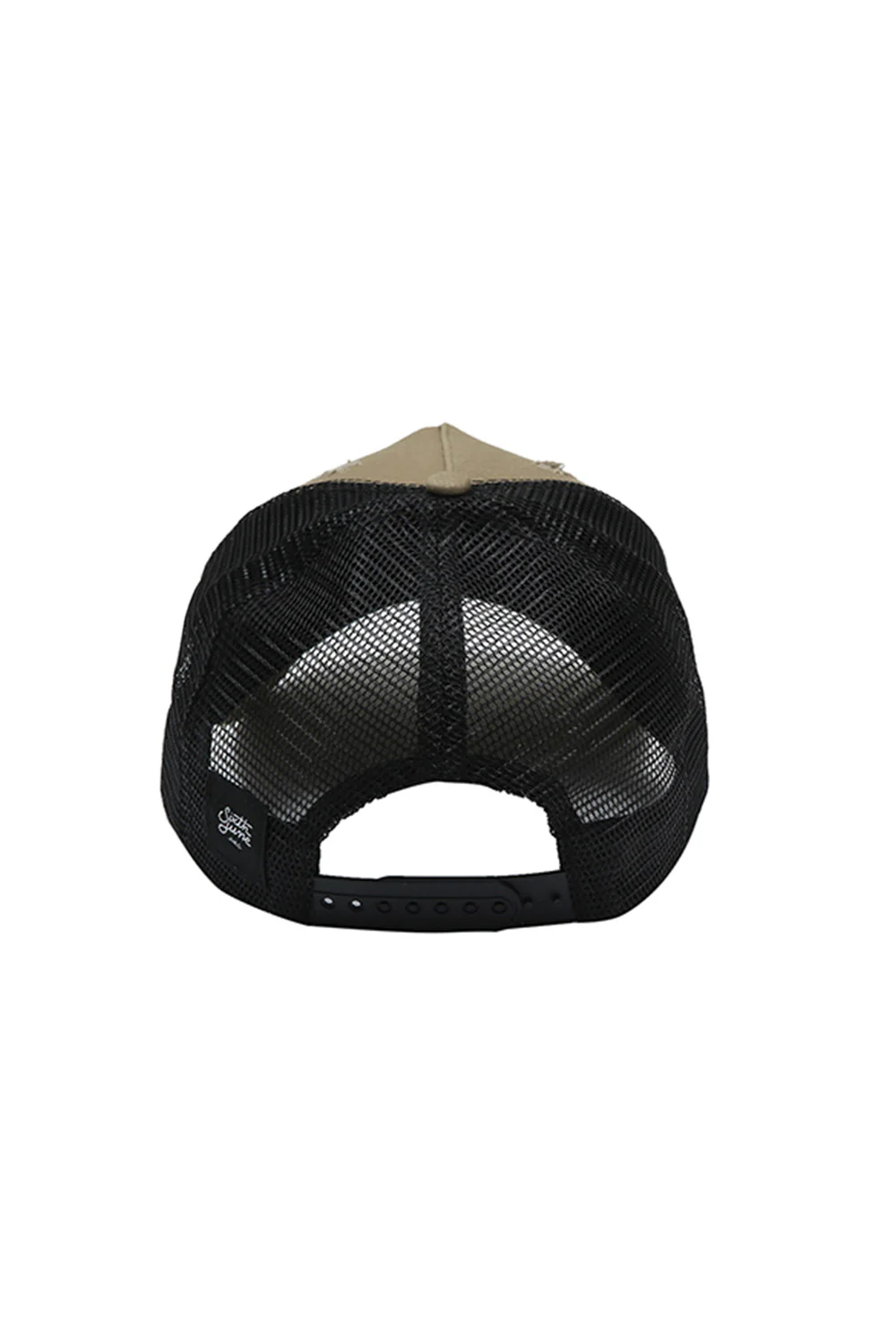 Casquette destroy Sixth June mesh beige - Image 7