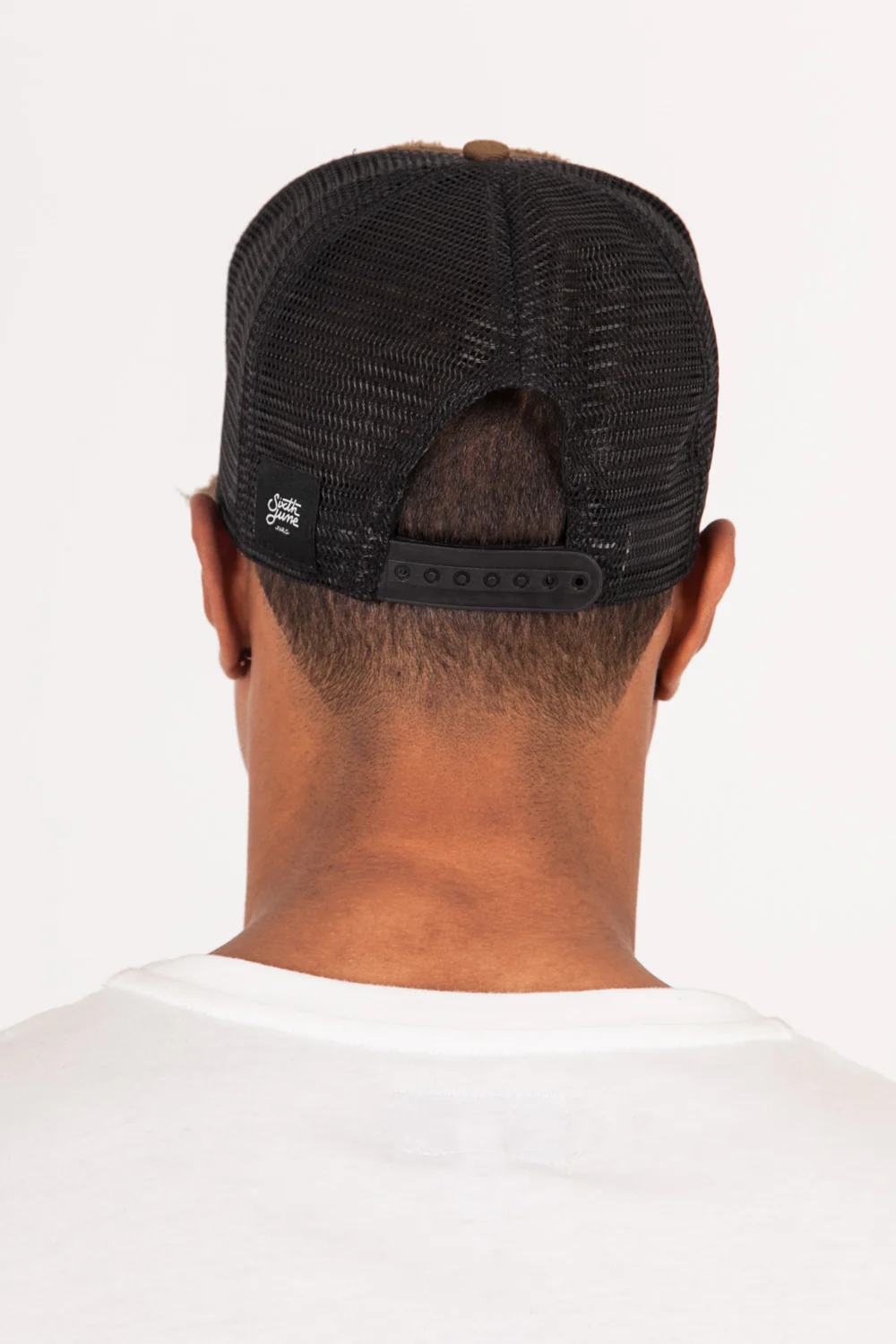 Casquette destroy mesh kaki - Image 4