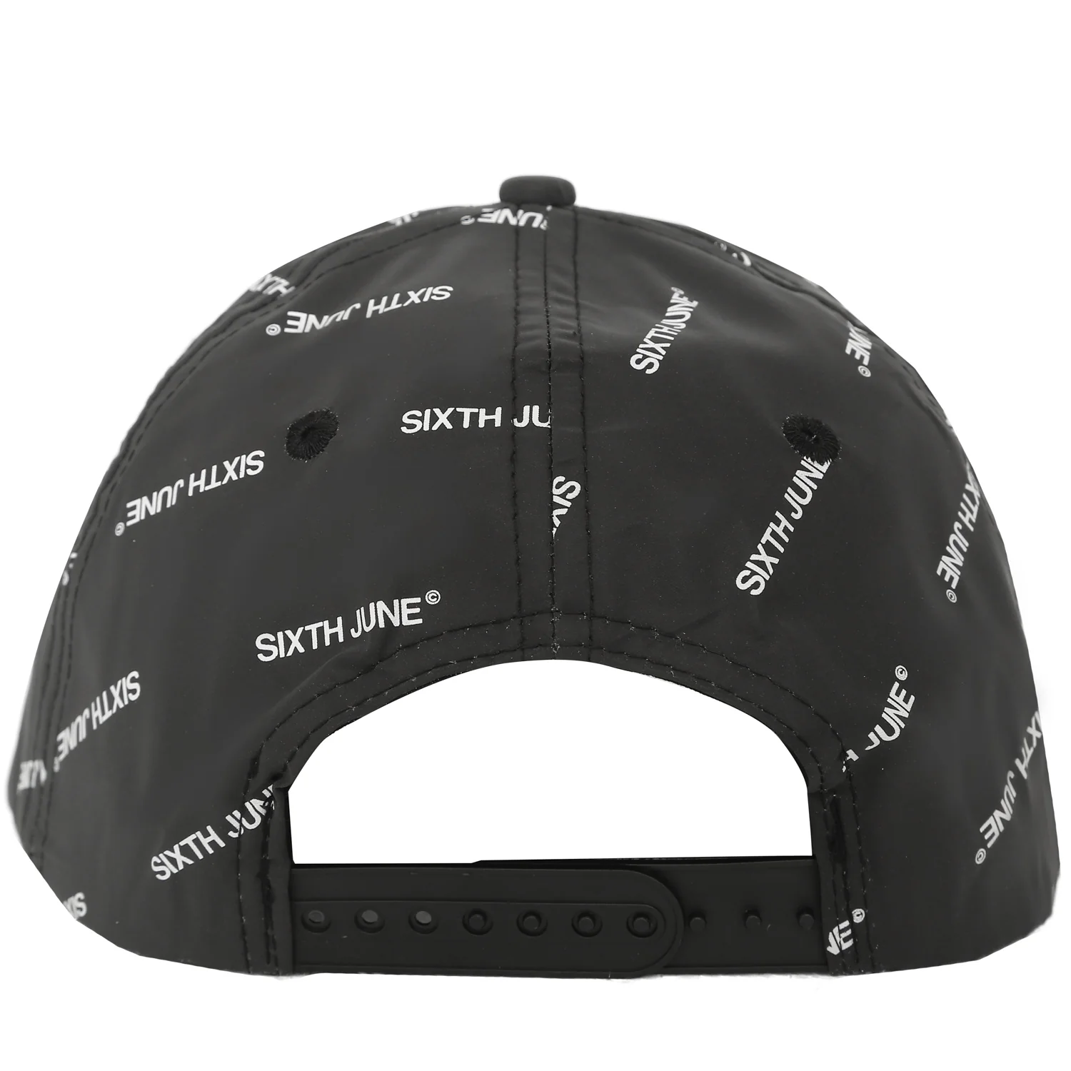 Casquette logomania réfléchissante noir - Image 7
