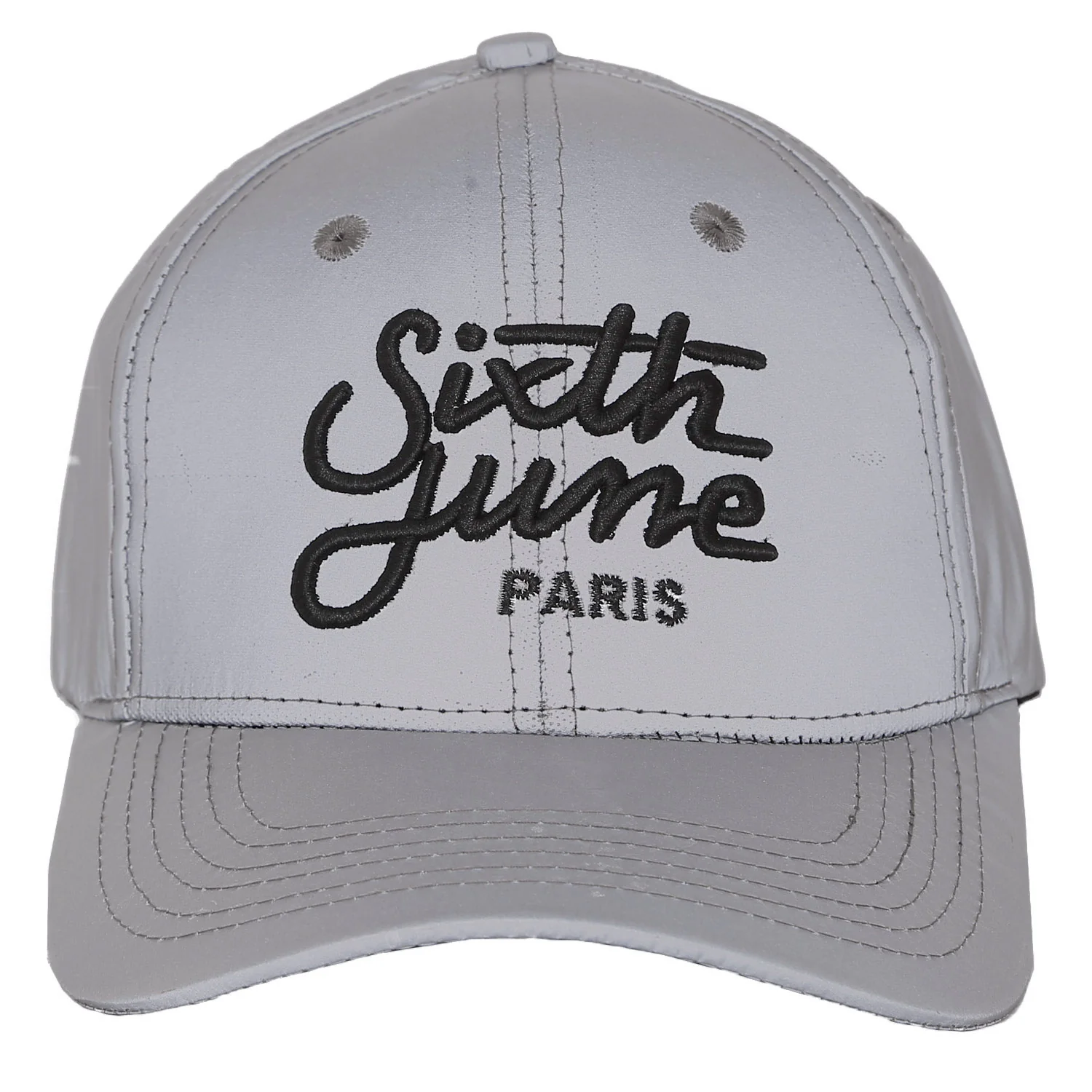 Casquette réfléchissante logo gris - Image 6