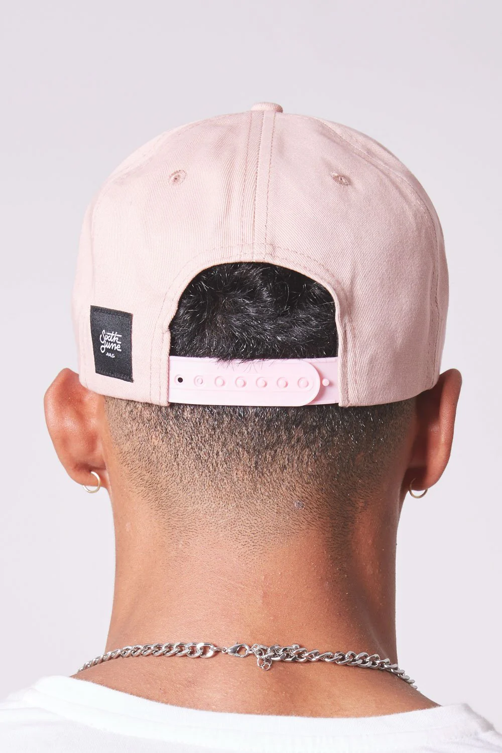 Casquette Sjune logo rose - Image 4