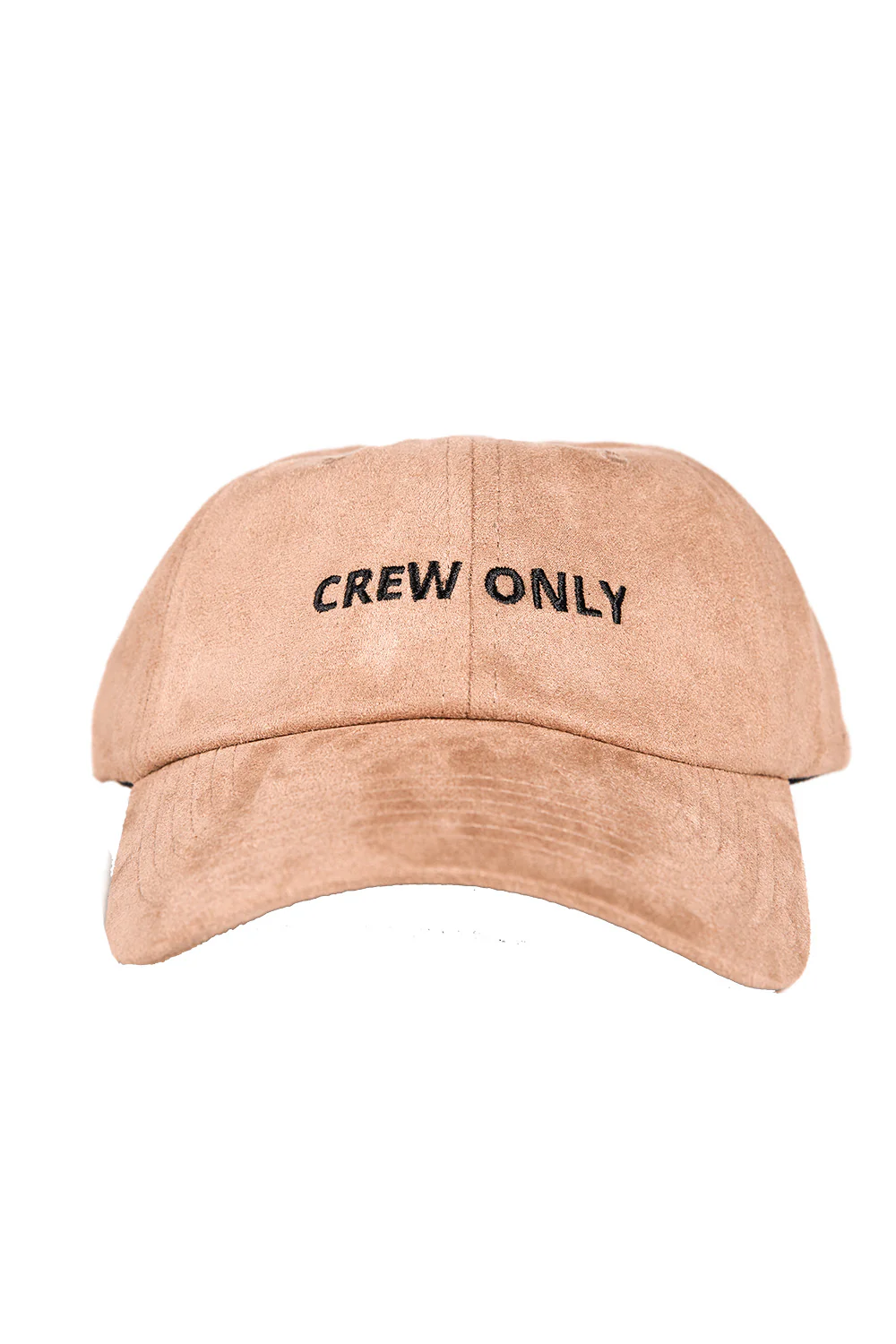 Casquette suède Crew Only beige - Image 5