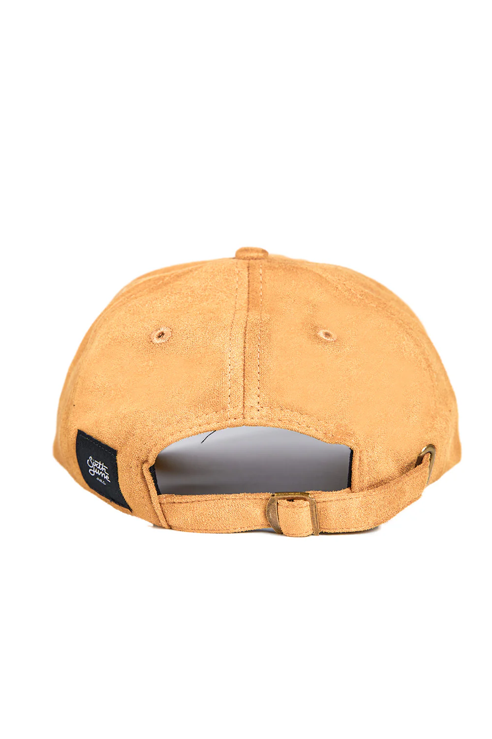 Casquette suède Crew Only jaune - Image 5