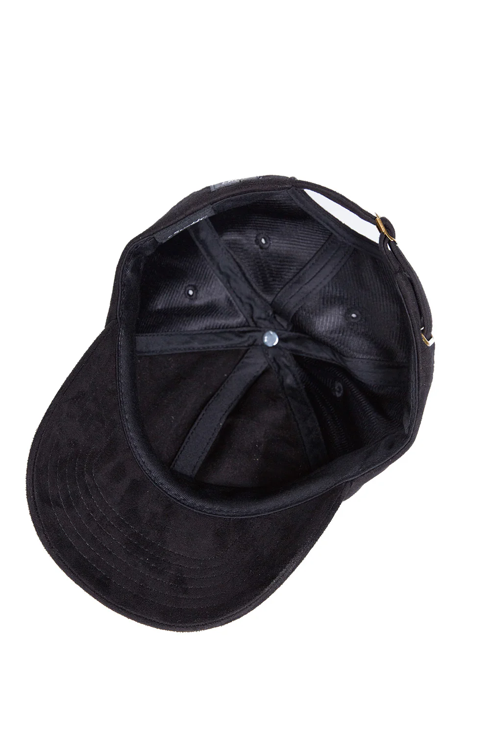 Casquette suède Crew Only noir - Image 6