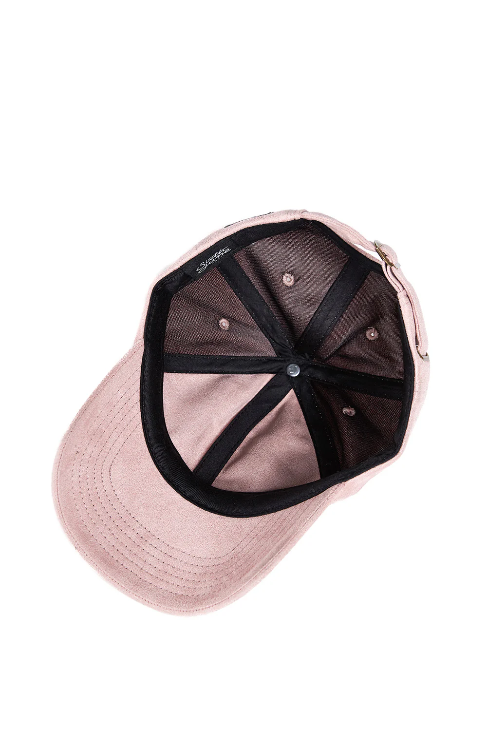 Casquette suède Crew Only rose - Image 9