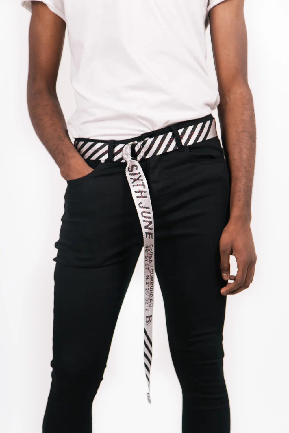 Ceinture GPS collab blanc - Image 2