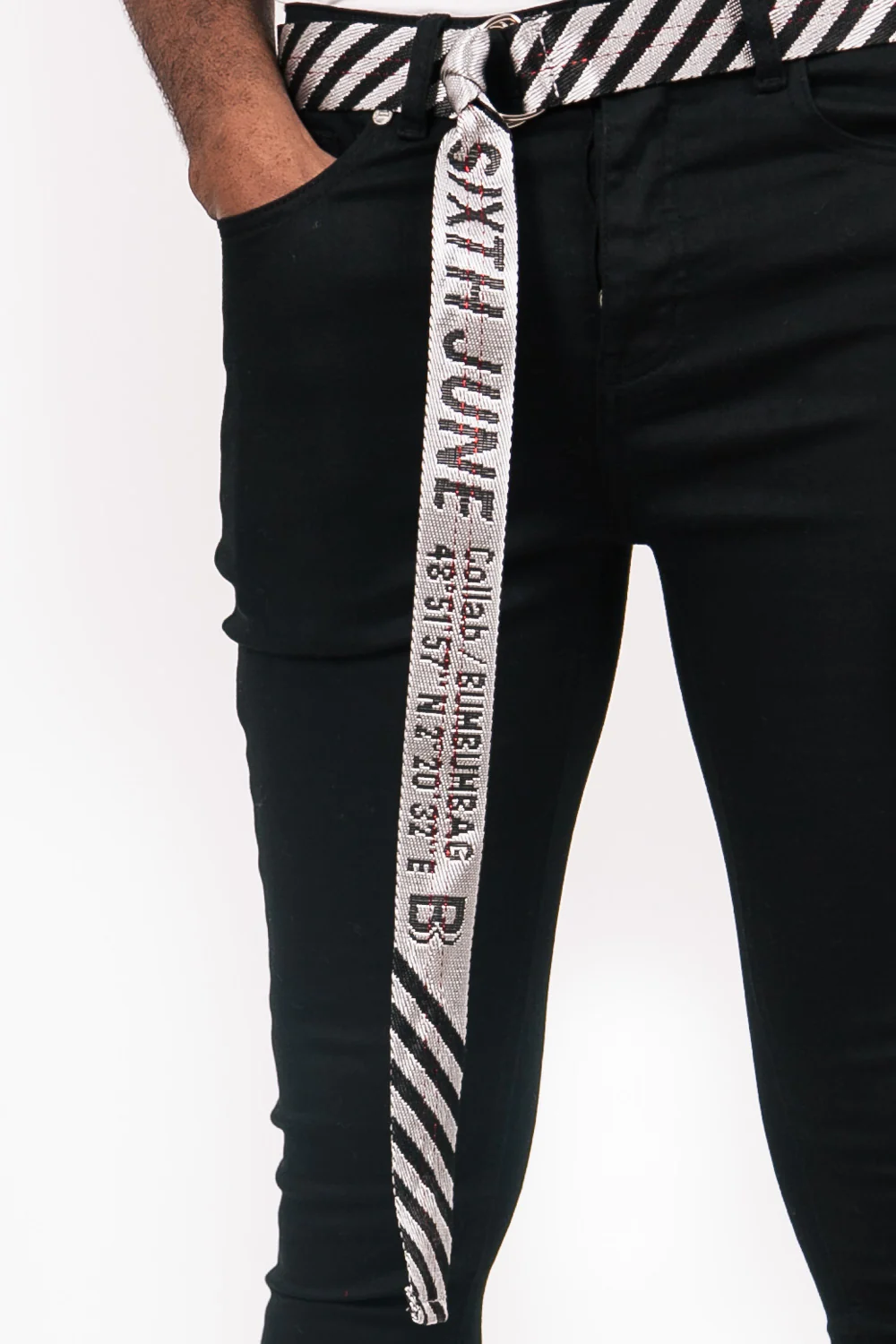 Ceinture GPS collab blanc - Image 3