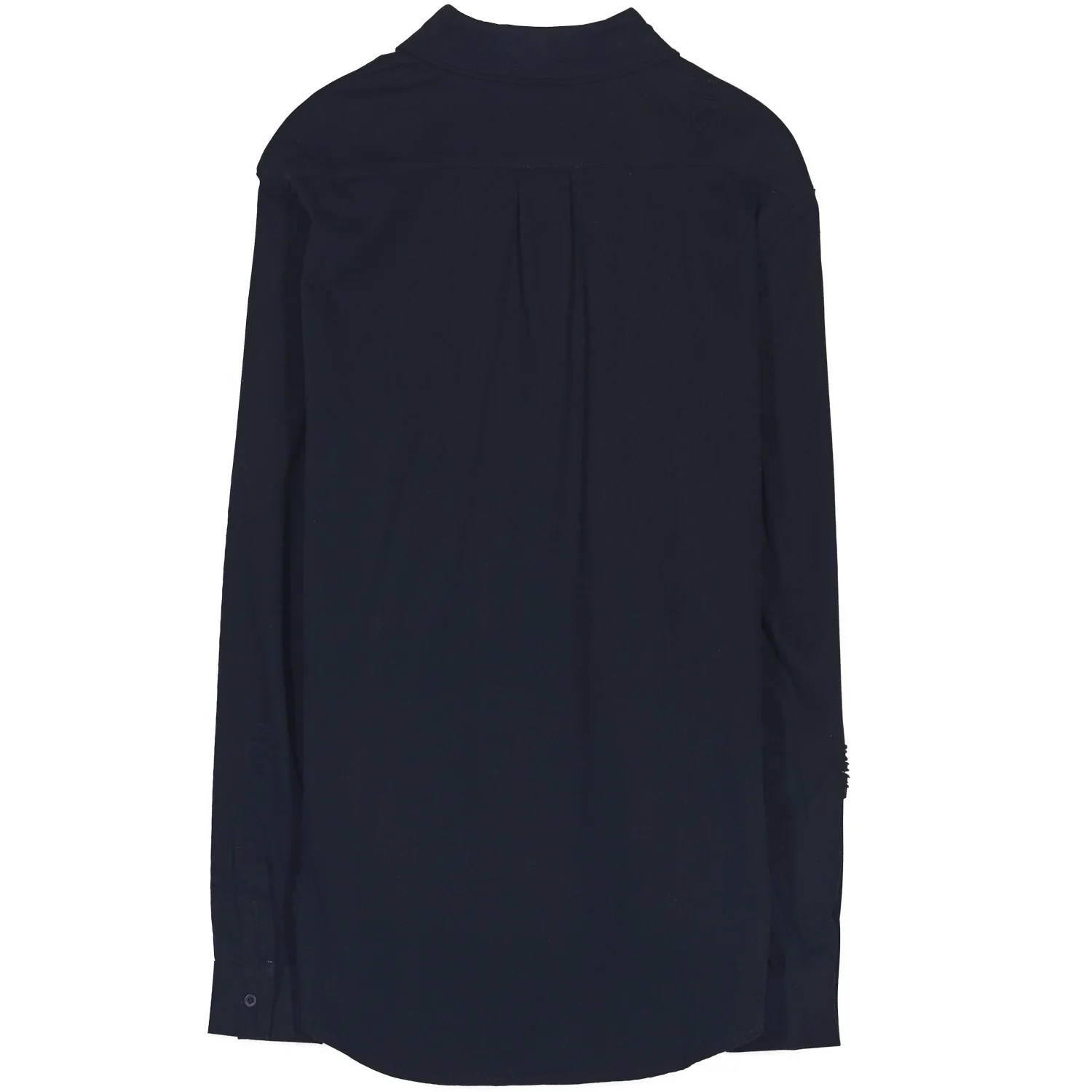 Chemise destroy bandes noir blanc - Image 6