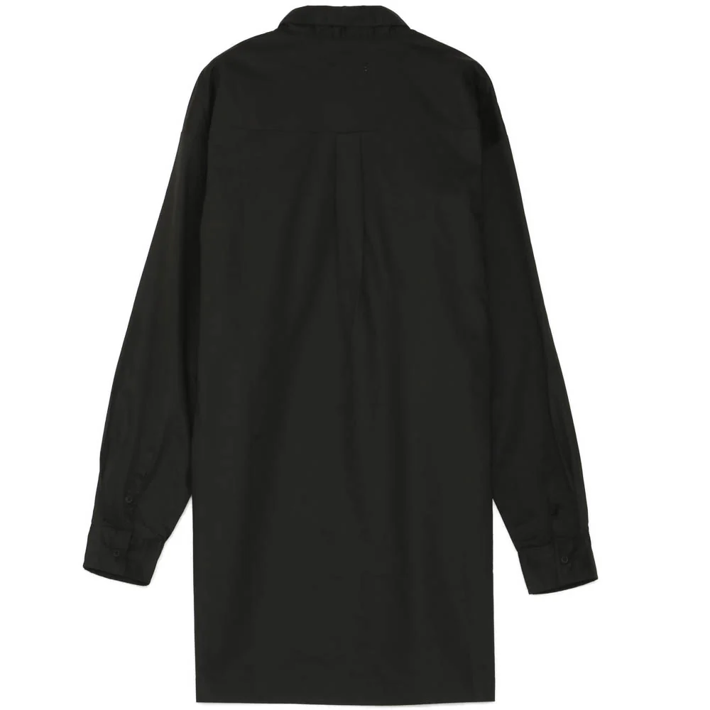 Chemise enfilable poche centrale noir - Image 7