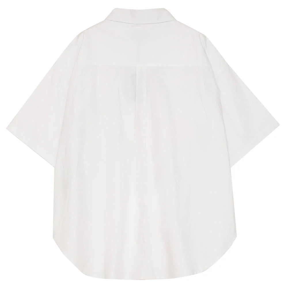 Chemise oversize imprimé blanc - Image 7