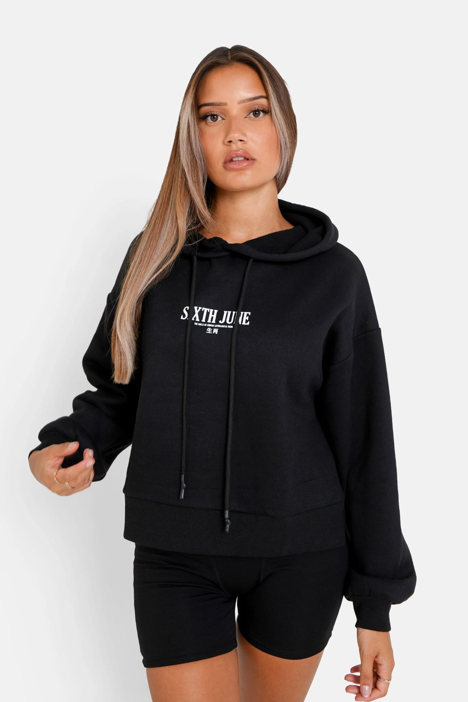 Sweat capuche astrologie chinese Noir - Image 5