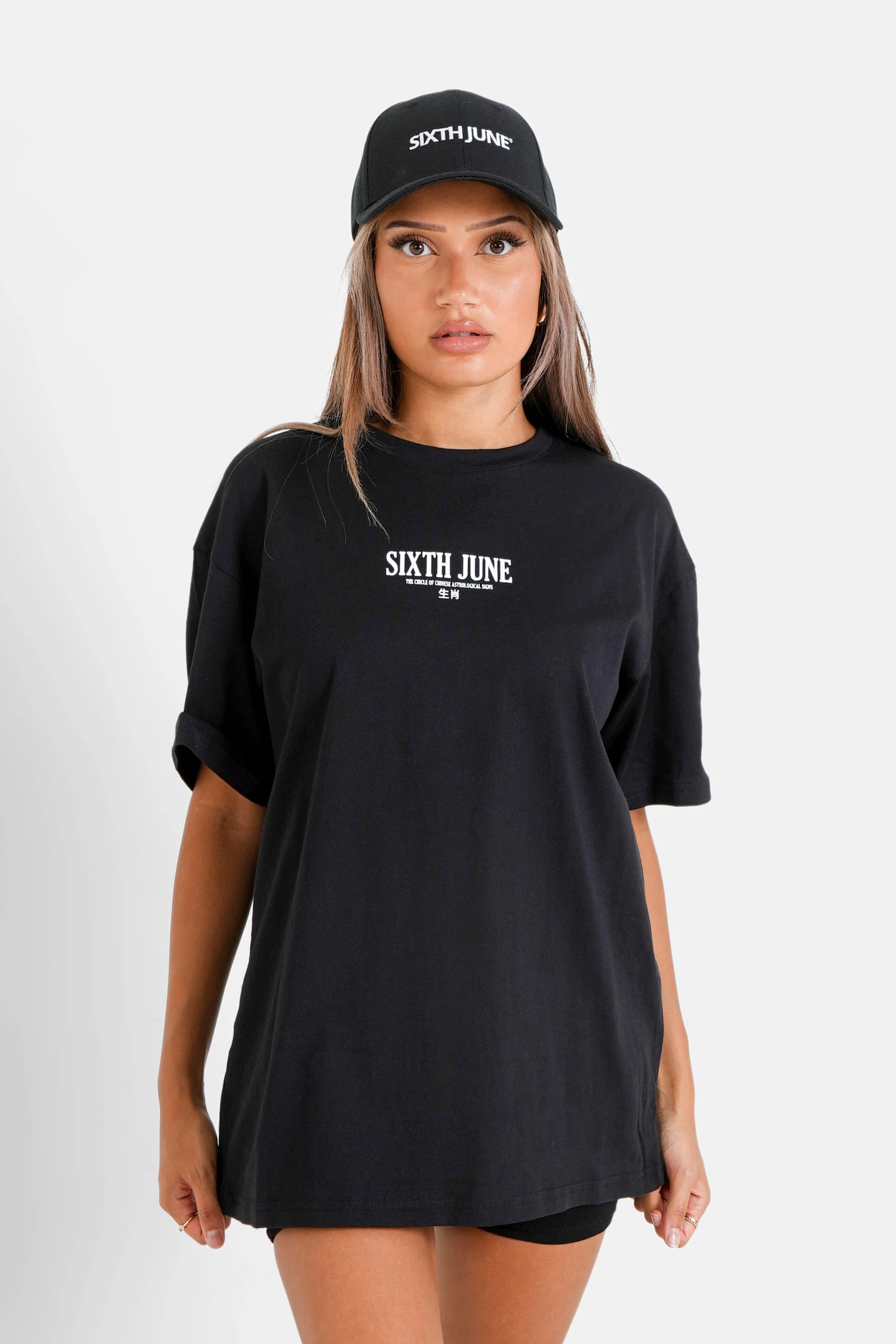 T-shirt astrologie chinese long Noir - Image 5