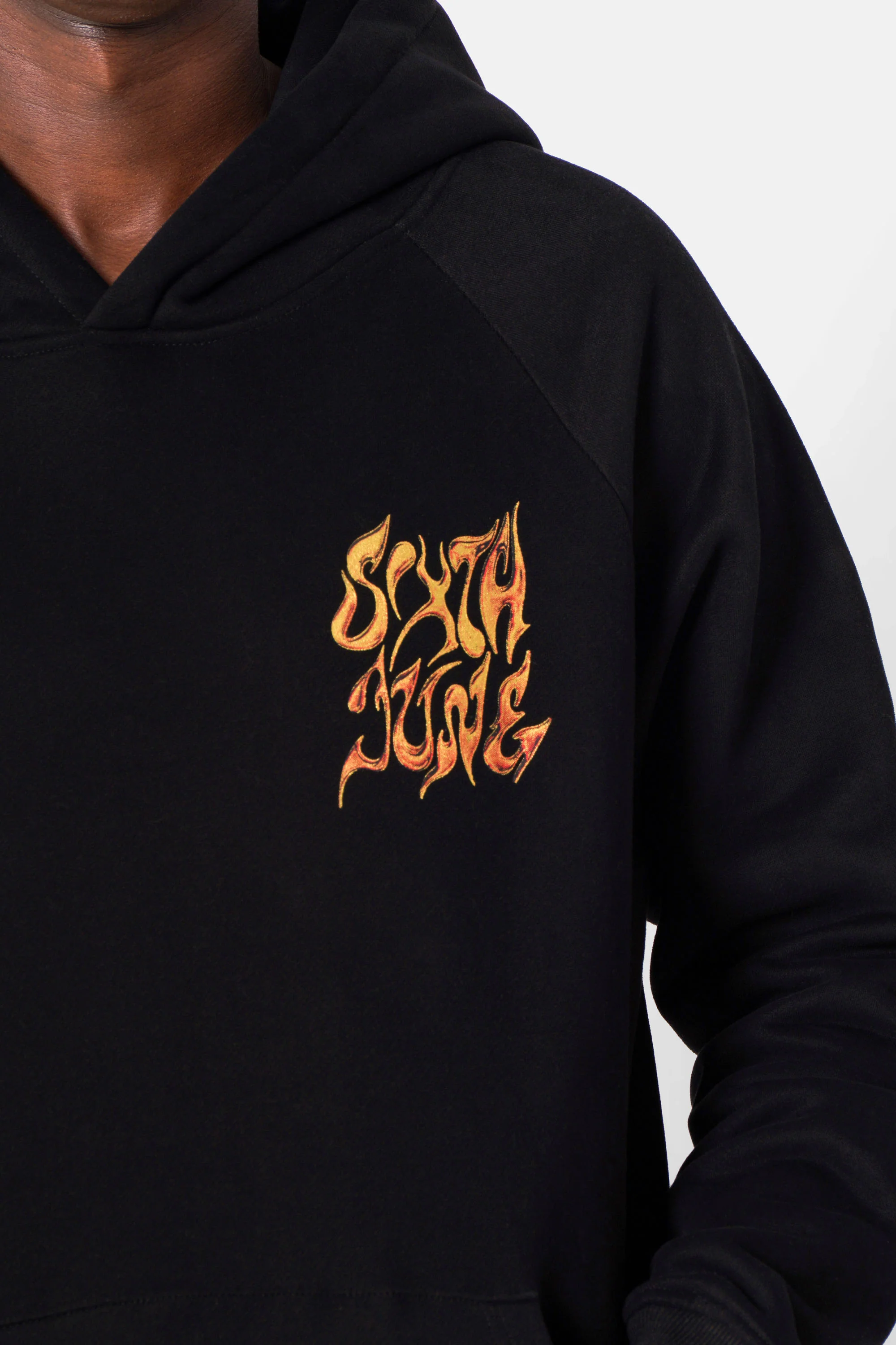 CHROME printed hoodie - Image 3