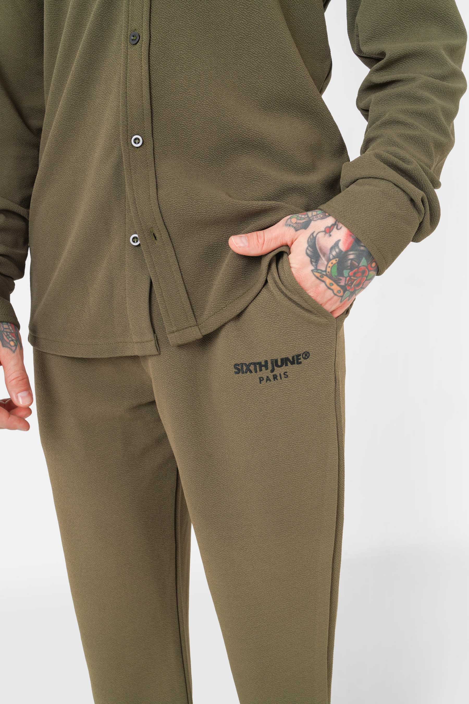 TEXTURED regular pant - Image 4