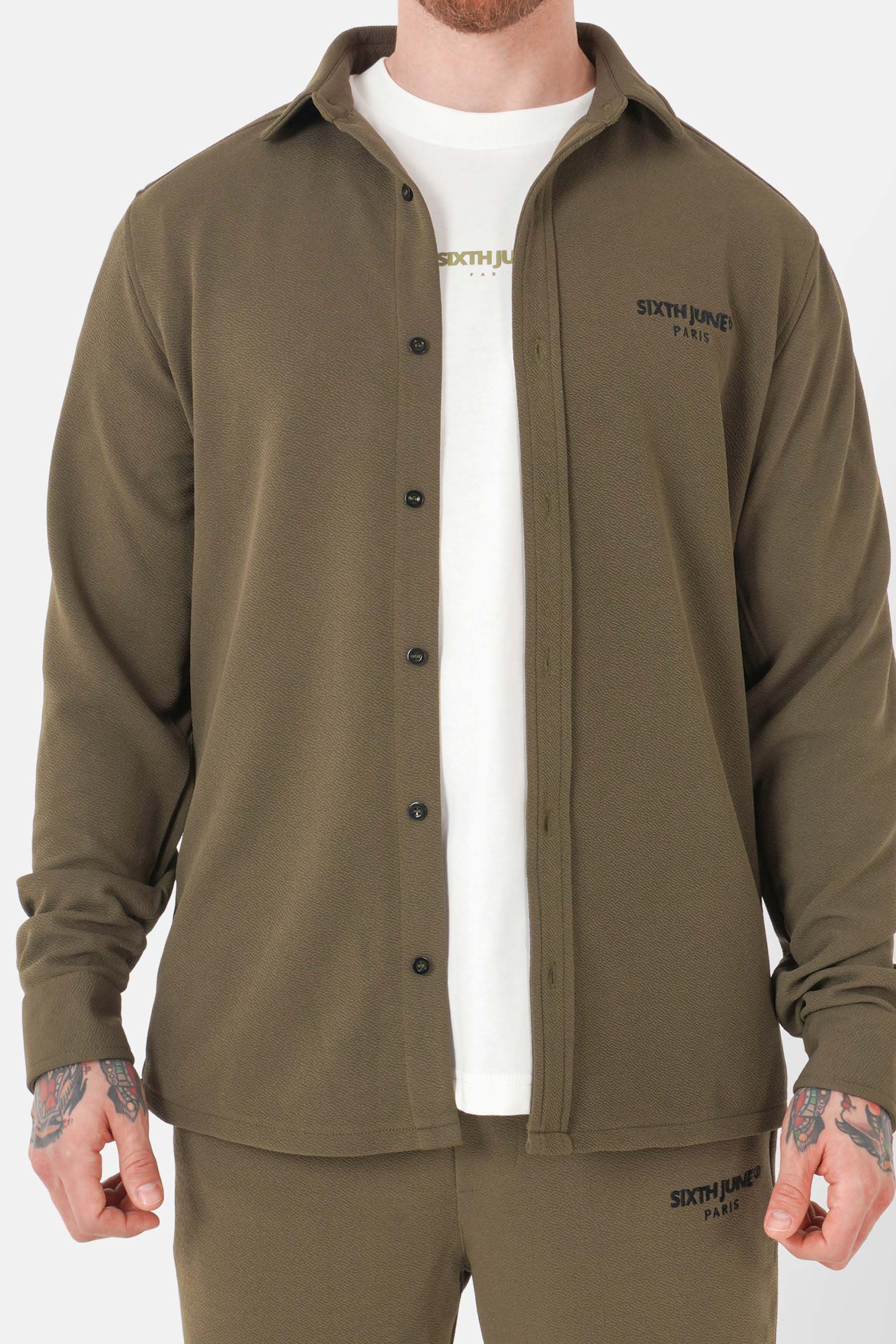 TEXTURED l/s shirt - Image 4