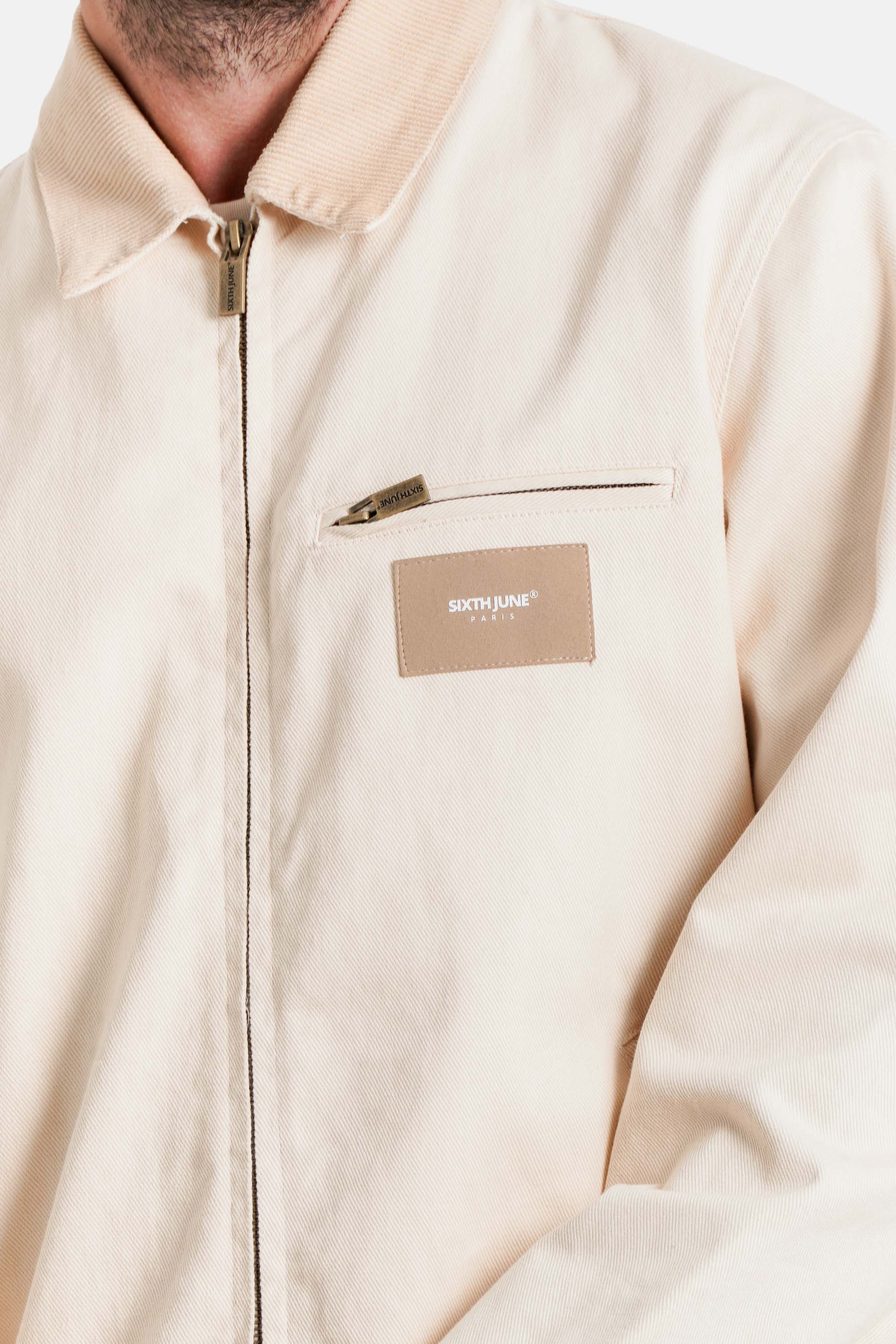 WORKWEAR velvet collar jacket - Image 3