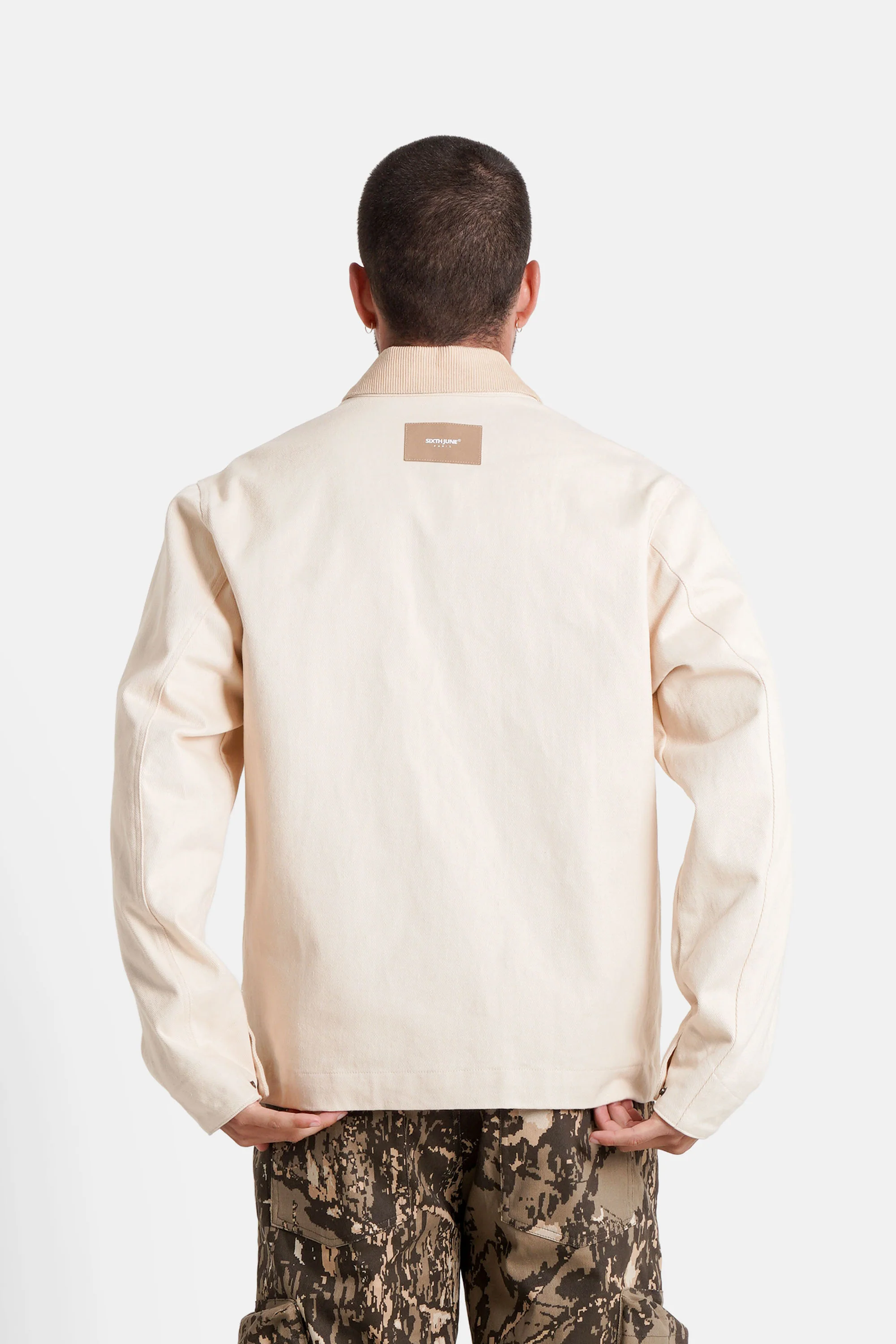WORKWEAR velvet collar jacket - Image 5