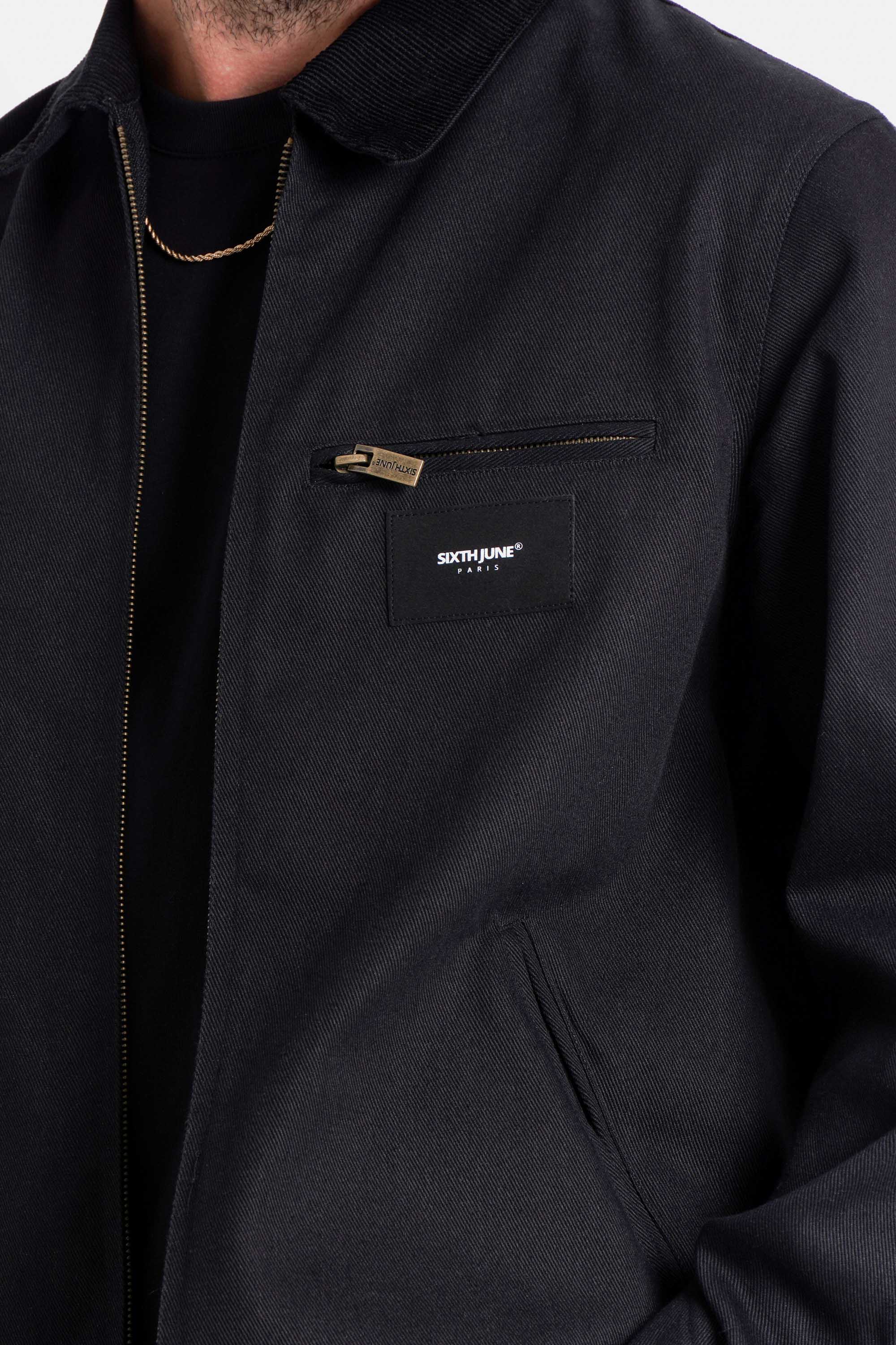 WORKWEAR velvet collar jacket - Image 3