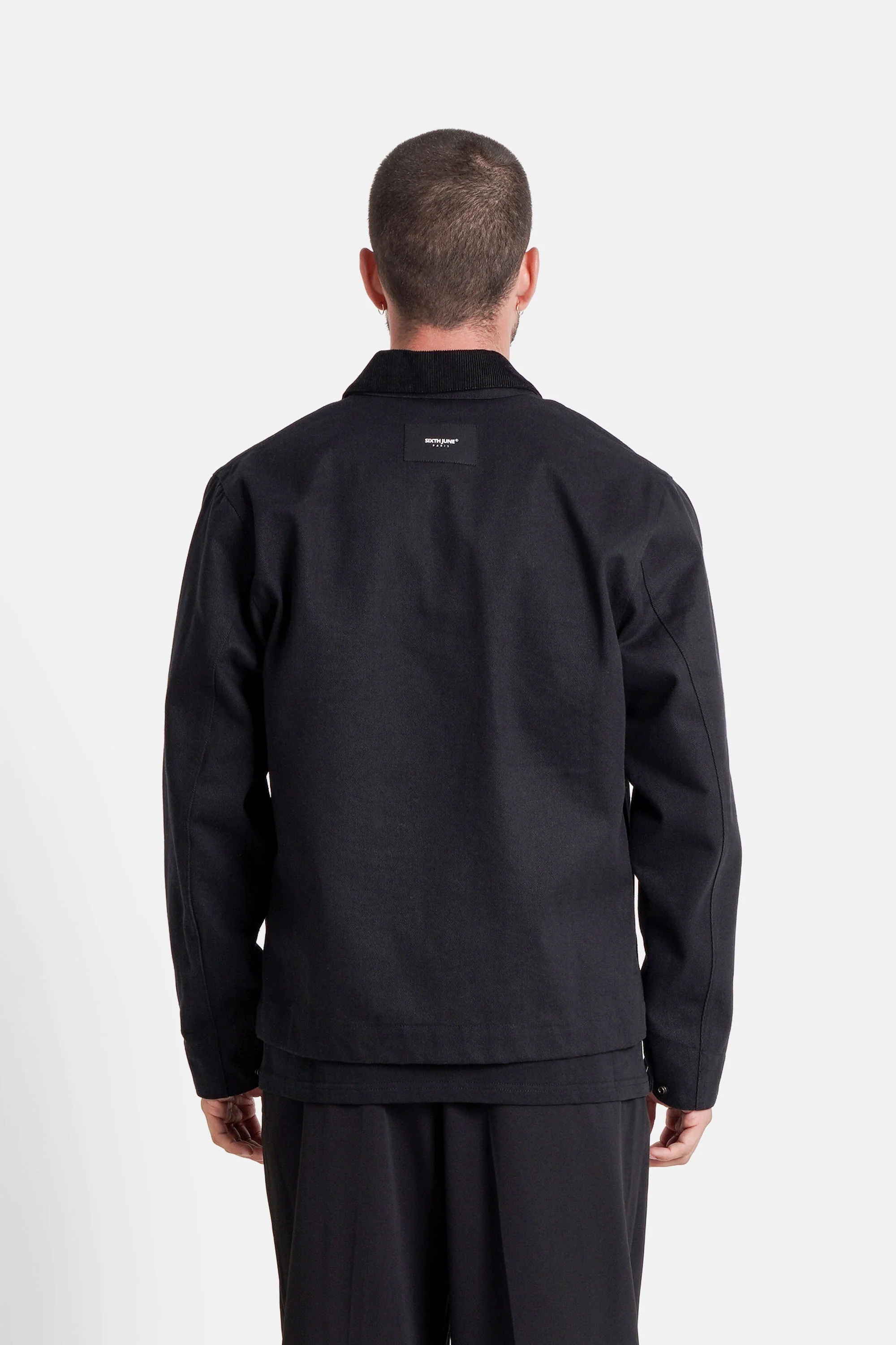 WORKWEAR velvet collar jacket - Image 5