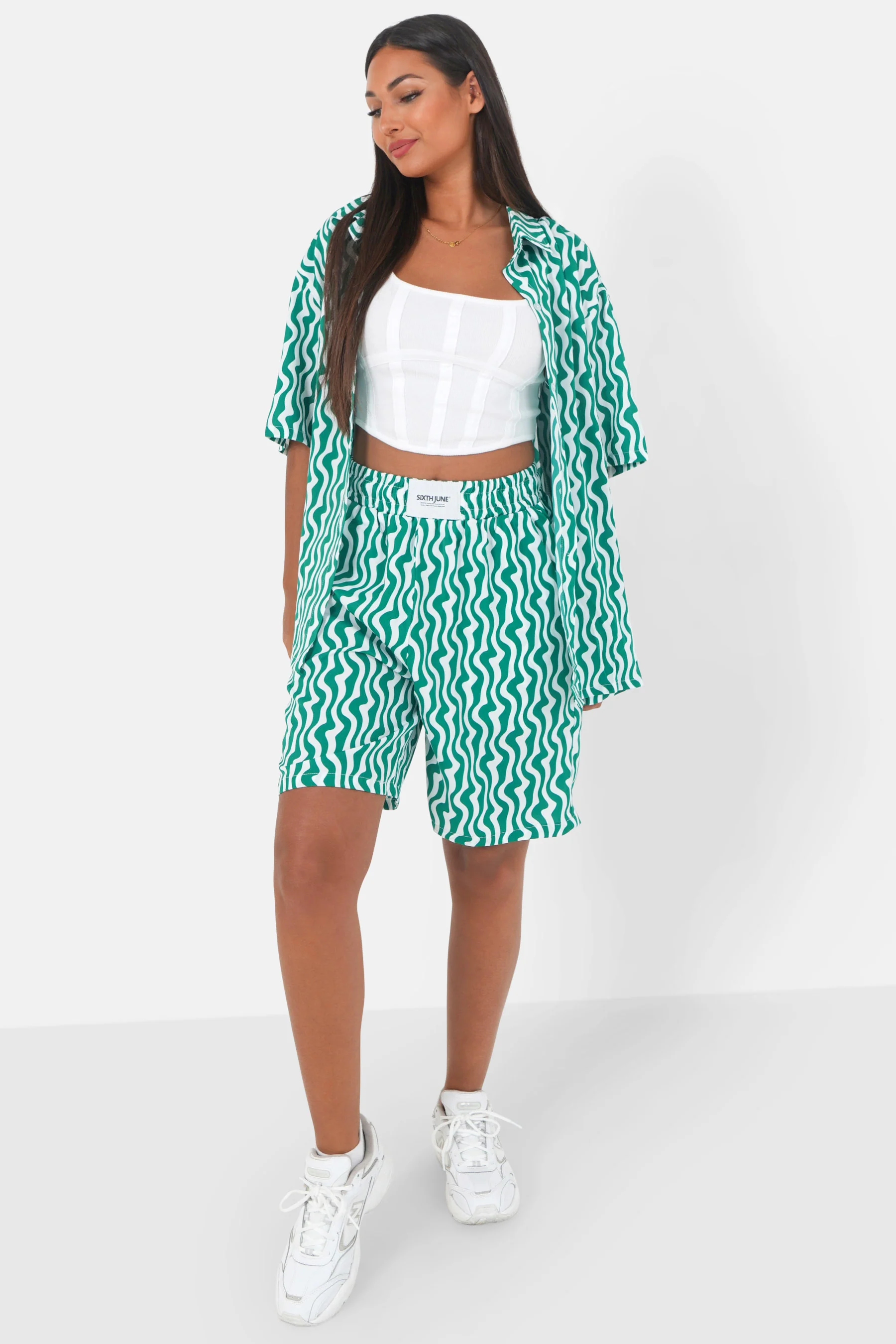 Short psychédélique Vert - Image 2
