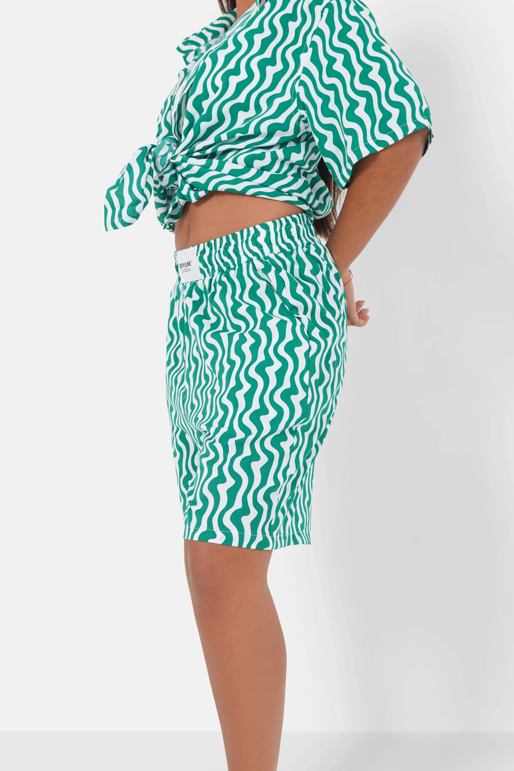 Short psychédélique Vert - Image 4